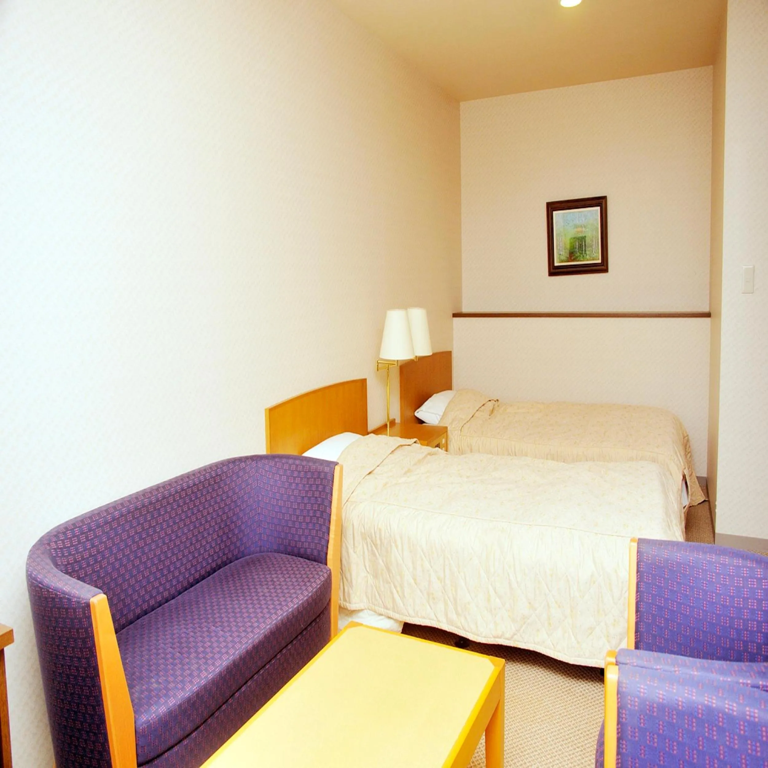 Photo of the whole room, Bed in Yumoto Ginsenkaku