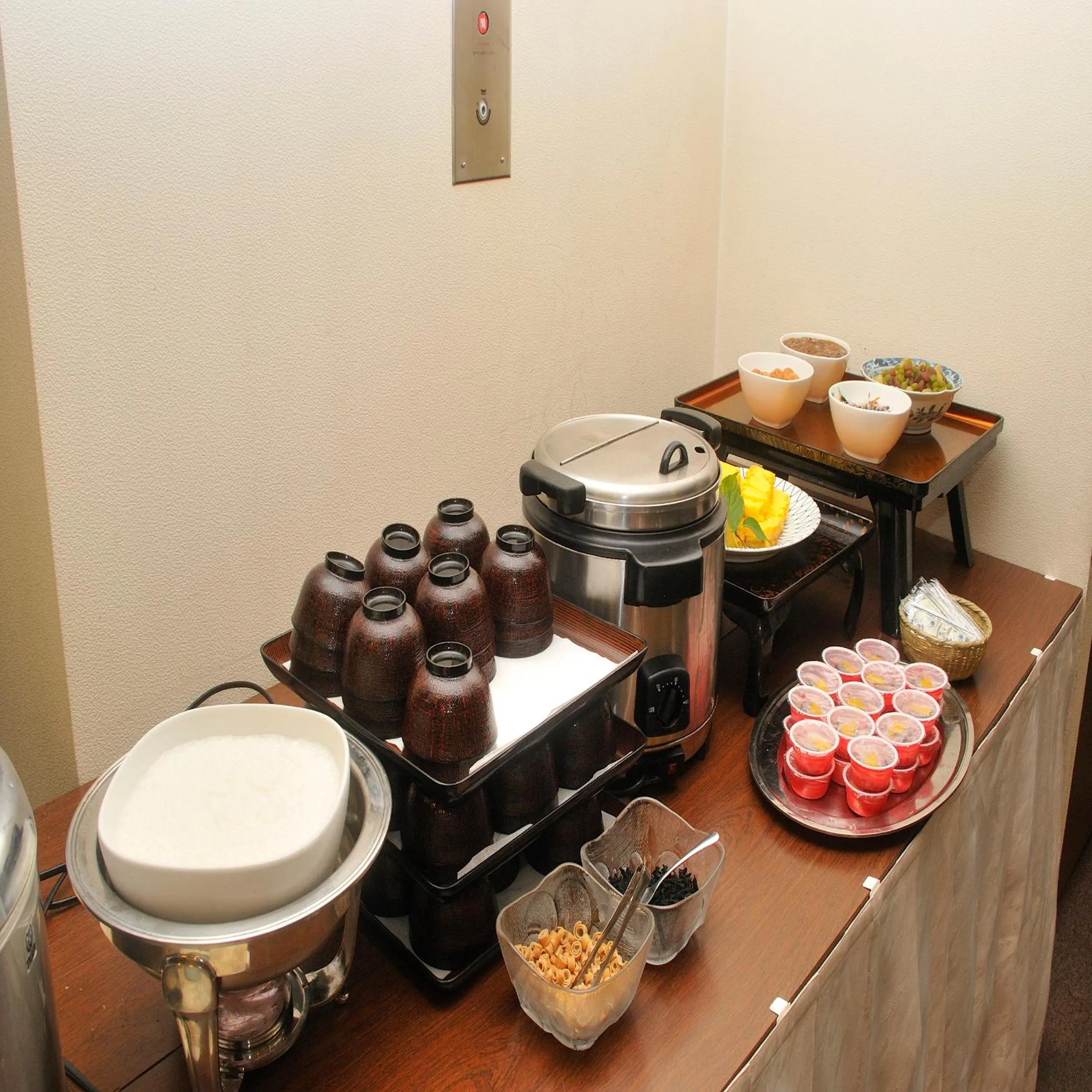 Buffet breakfast in Yumoto Ginsenkaku