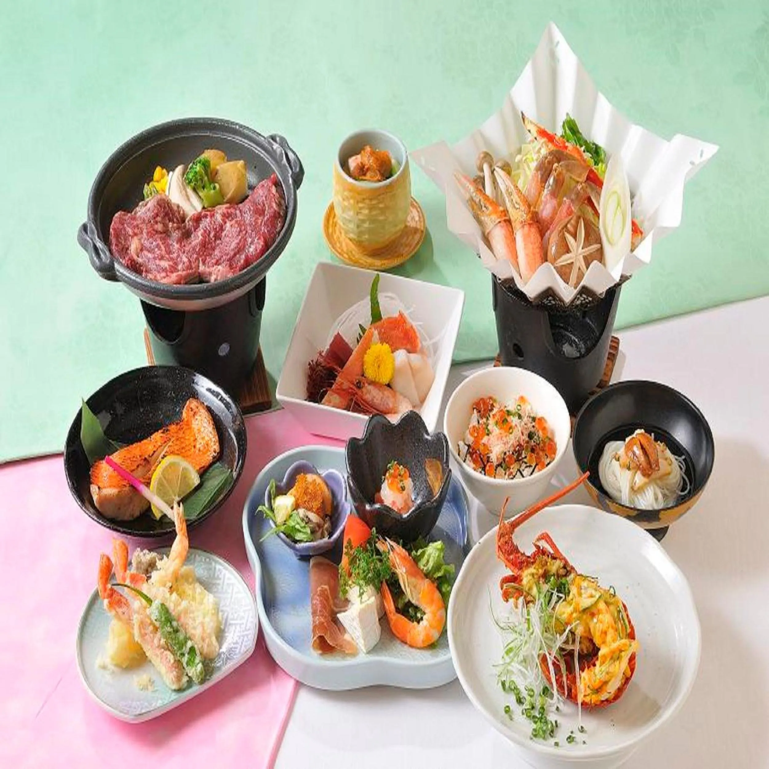 Food and drinks in Yumoto Ginsenkaku