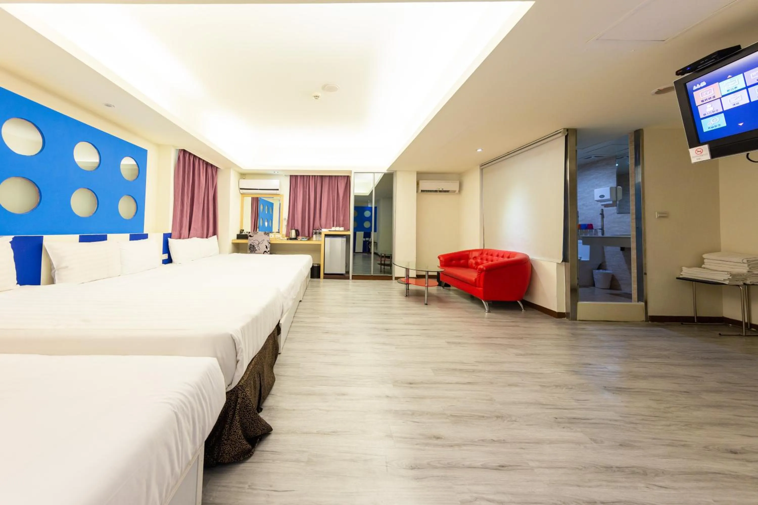 Bed in Newrise Hotel