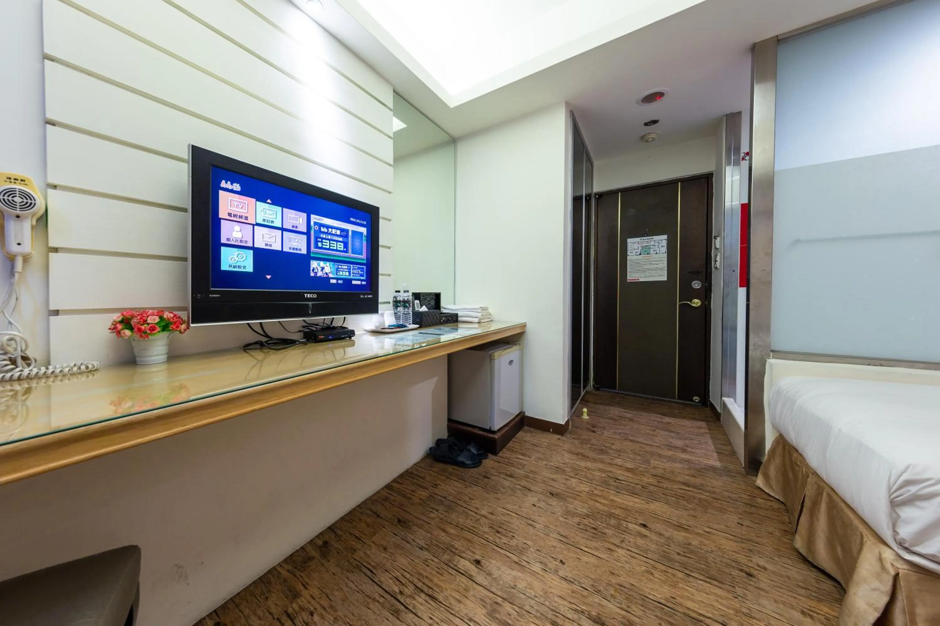 Bed in Newrise Hotel