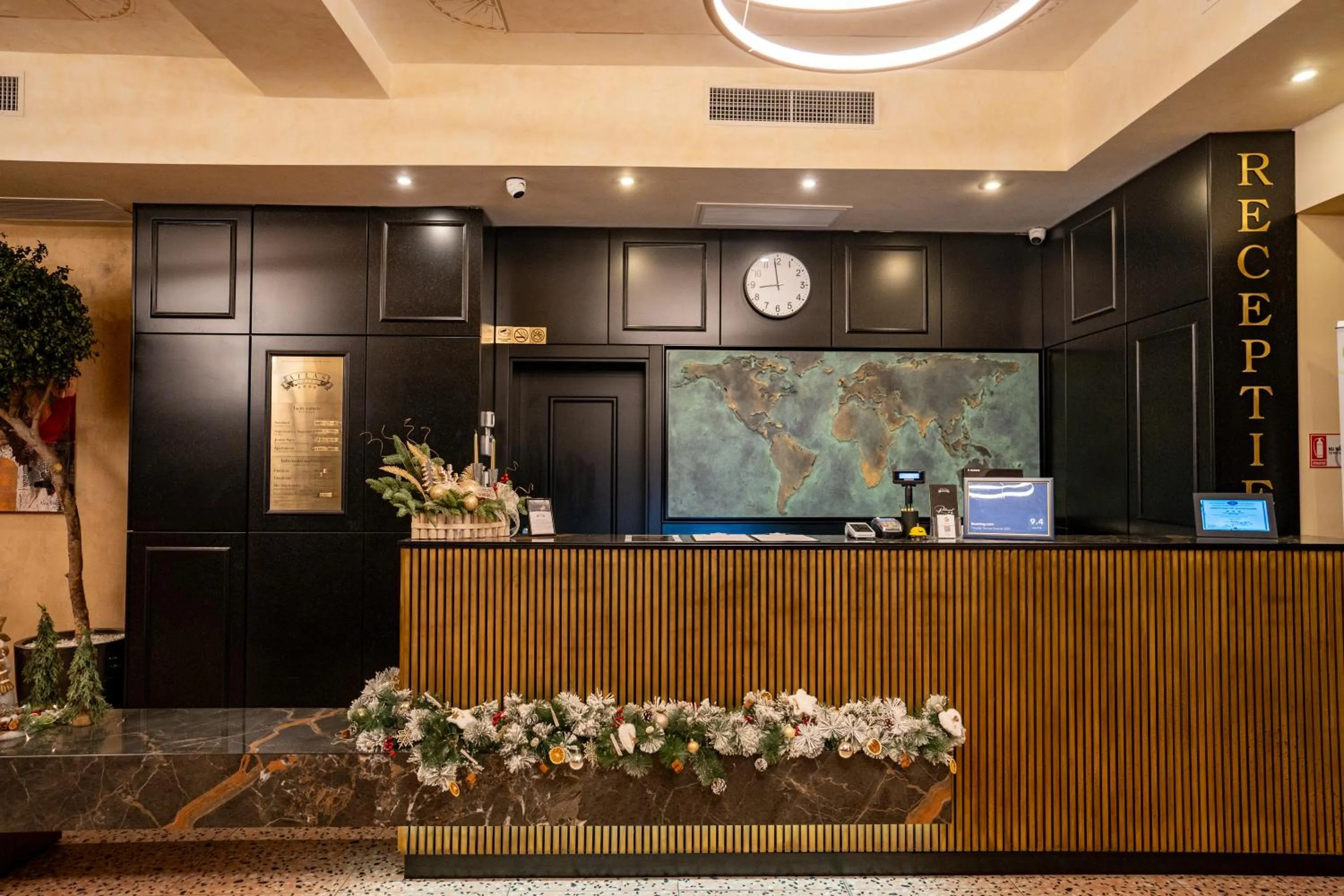 Lobby or reception in ATLAS Hotel
