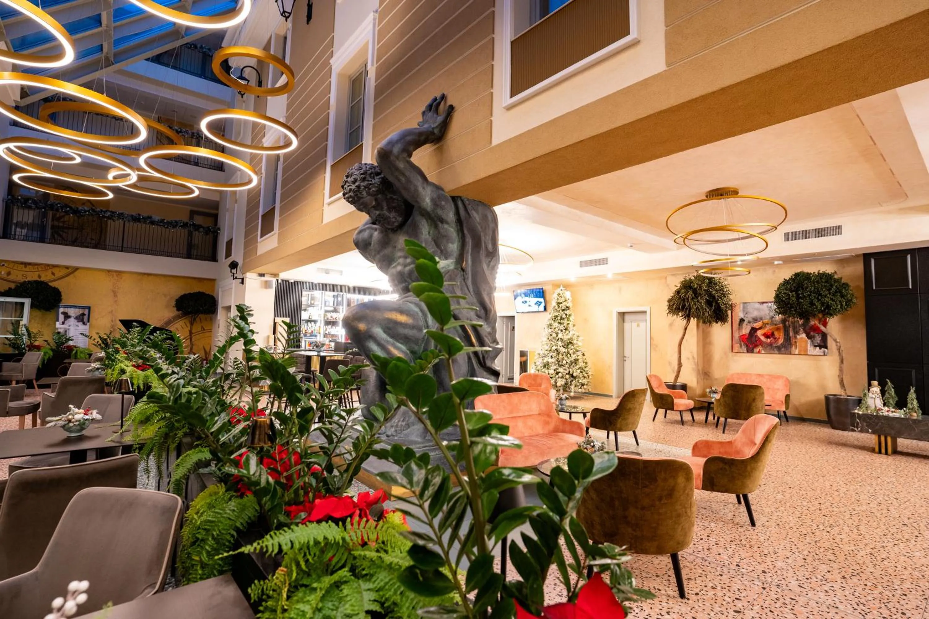 Lobby or reception in ATLAS Hotel