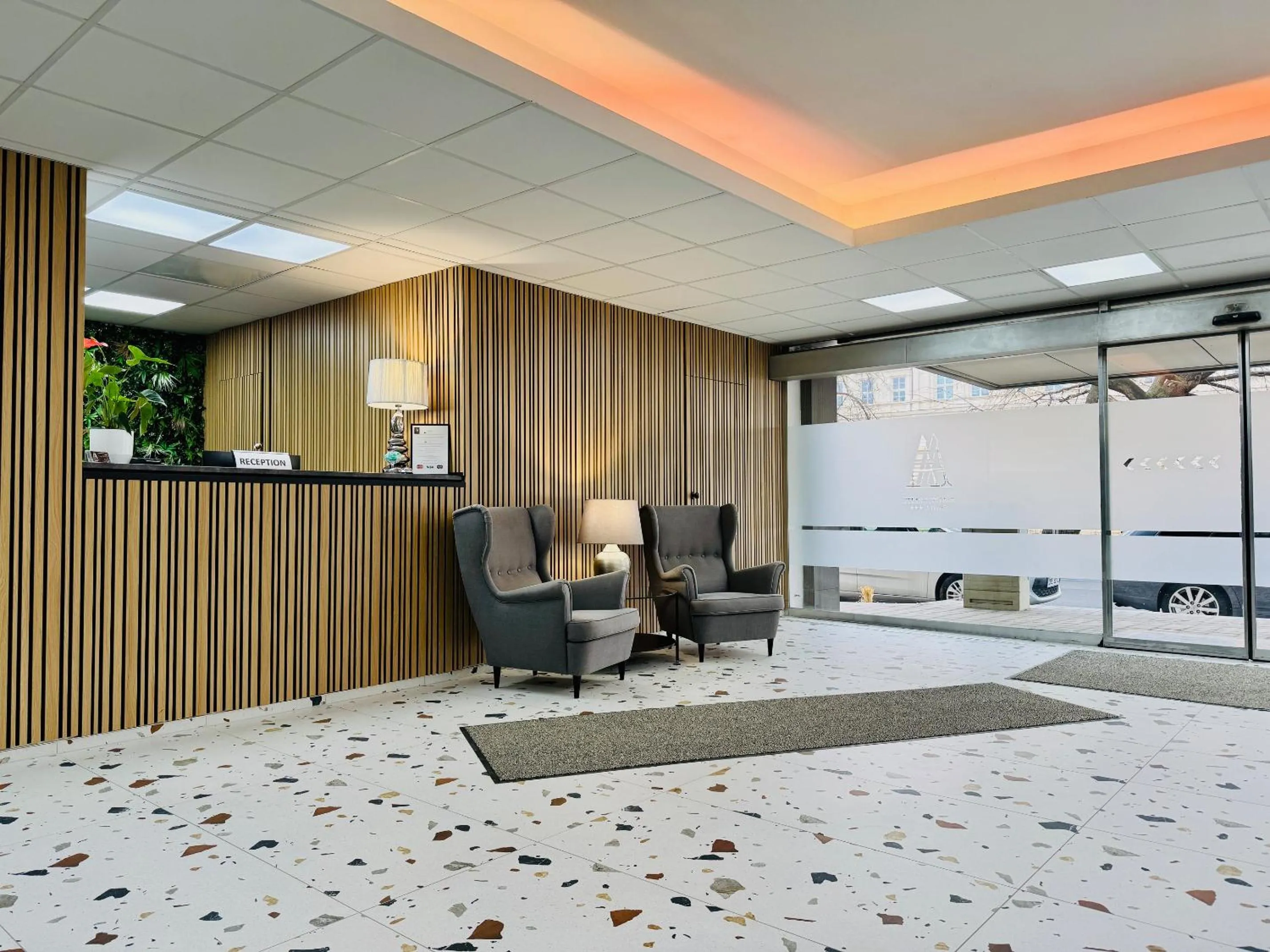 Lobby or reception in A-Austerlitz Hotel