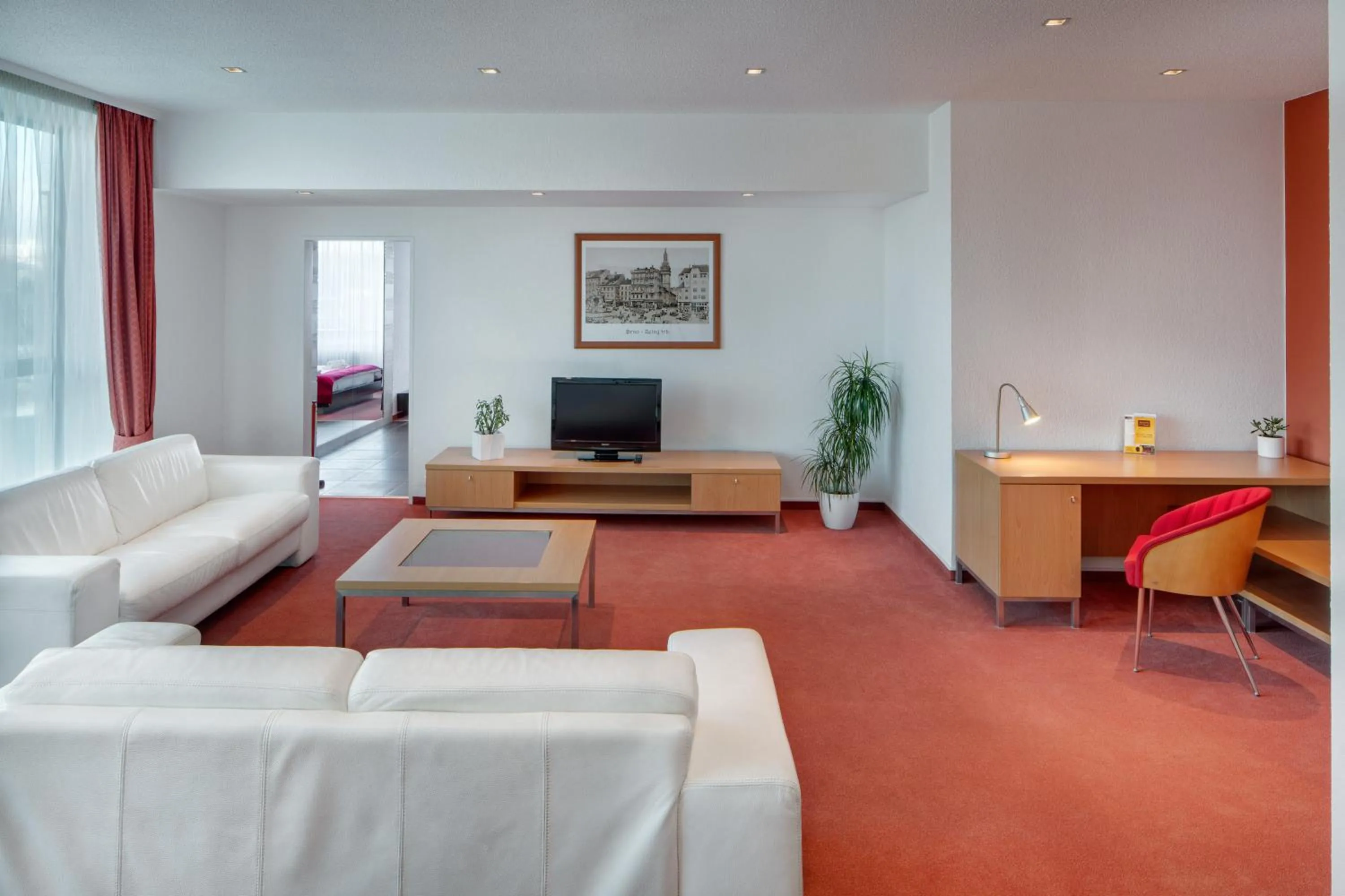 Living room in Avanti Hotel