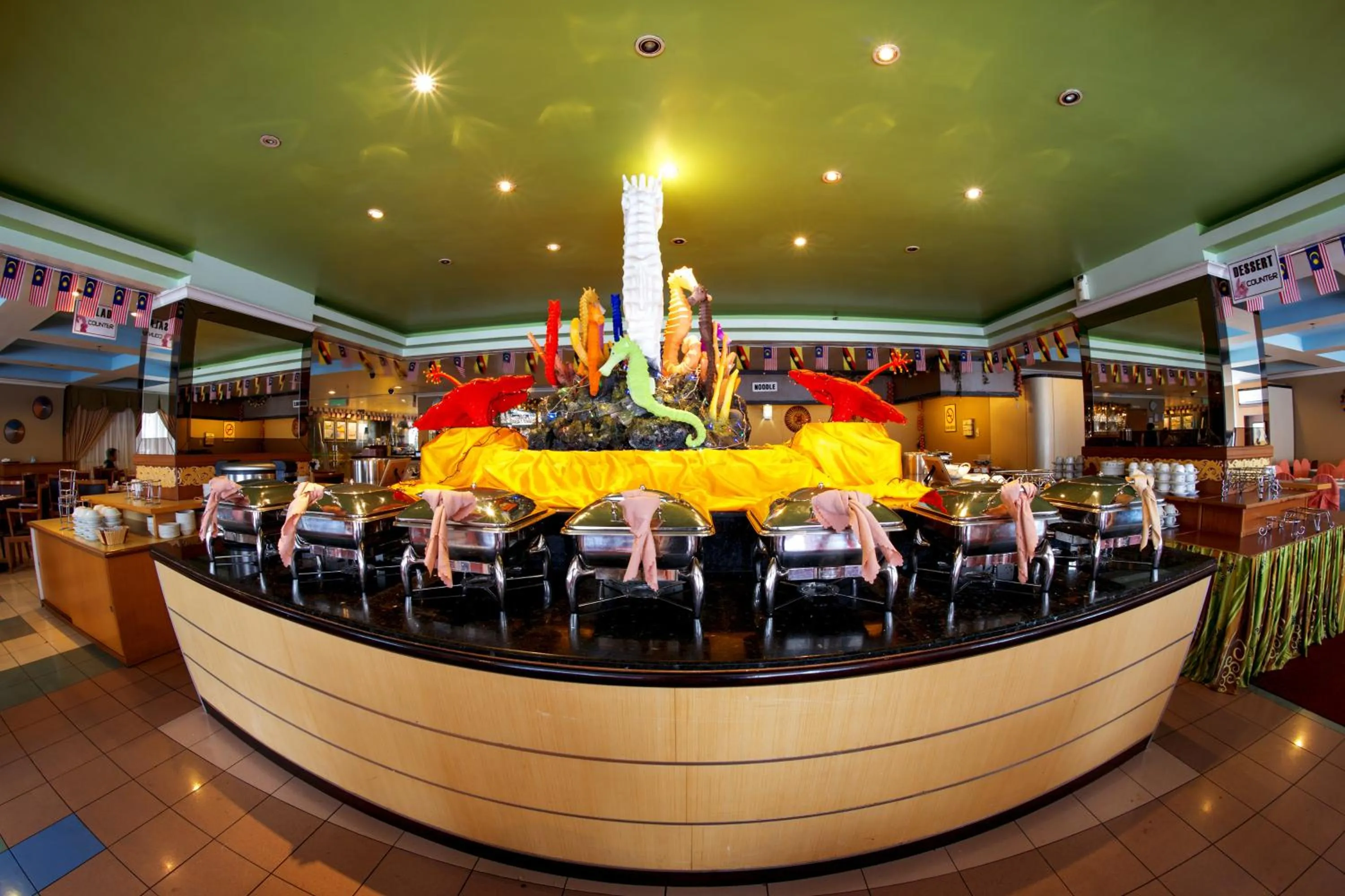 Restaurant/places to eat in Mega Hotel Sdn Bhd