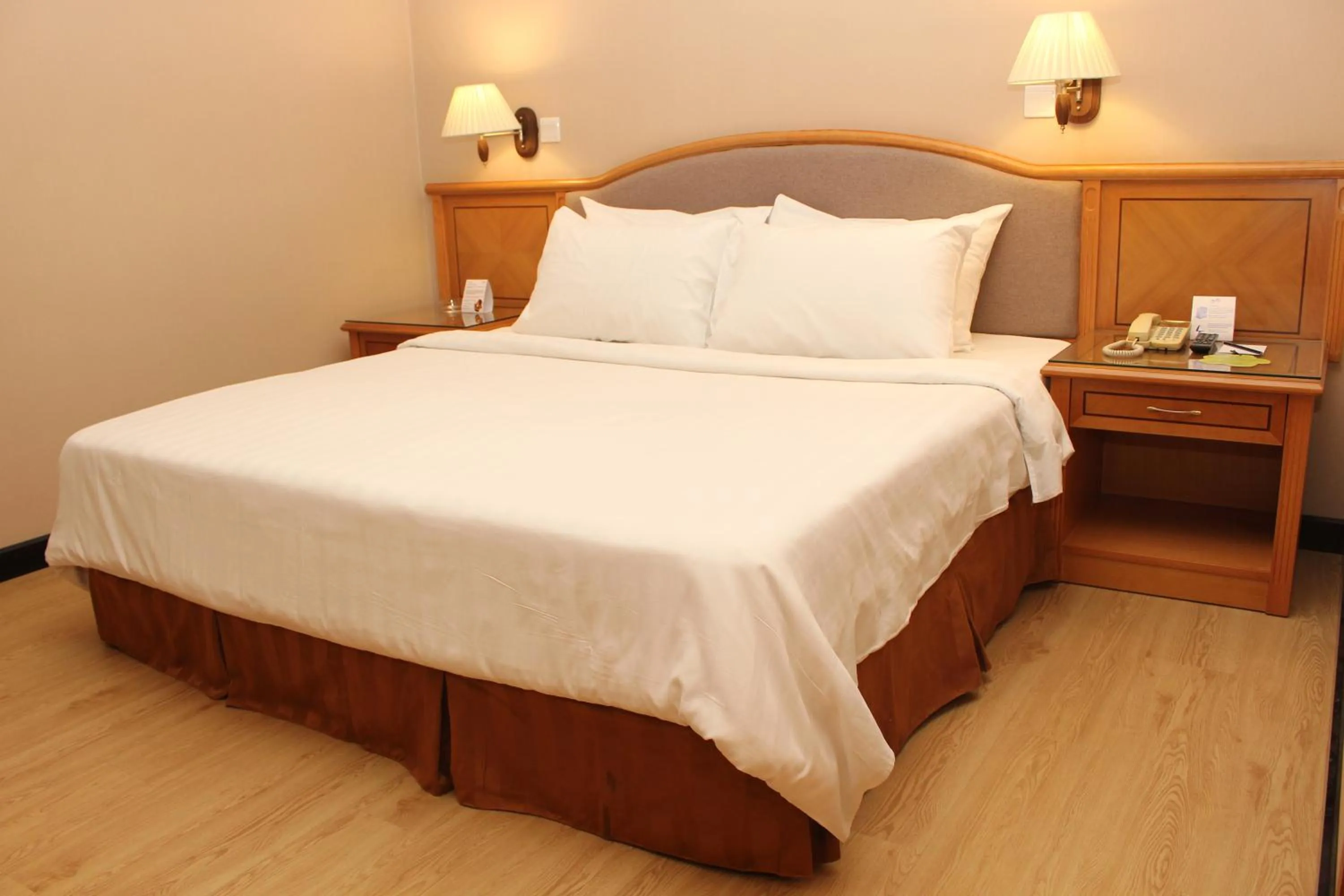 Bed in Mega Hotel Sdn Bhd