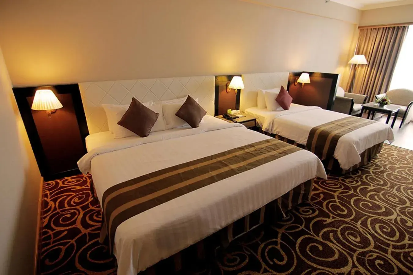 Deluxe Twin Room in Mega Hotel Sdn Bhd Deluxe Twin Room in Mega Hotel Sdn Bhd