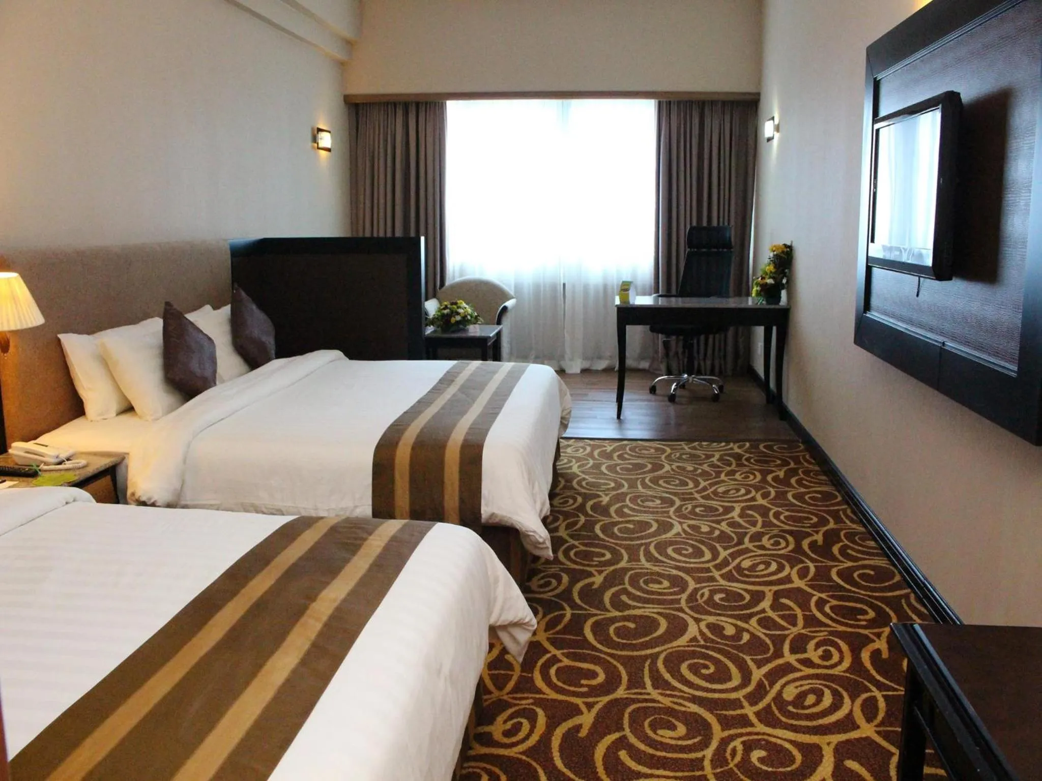 Bed in Mega Hotel Sdn Bhd