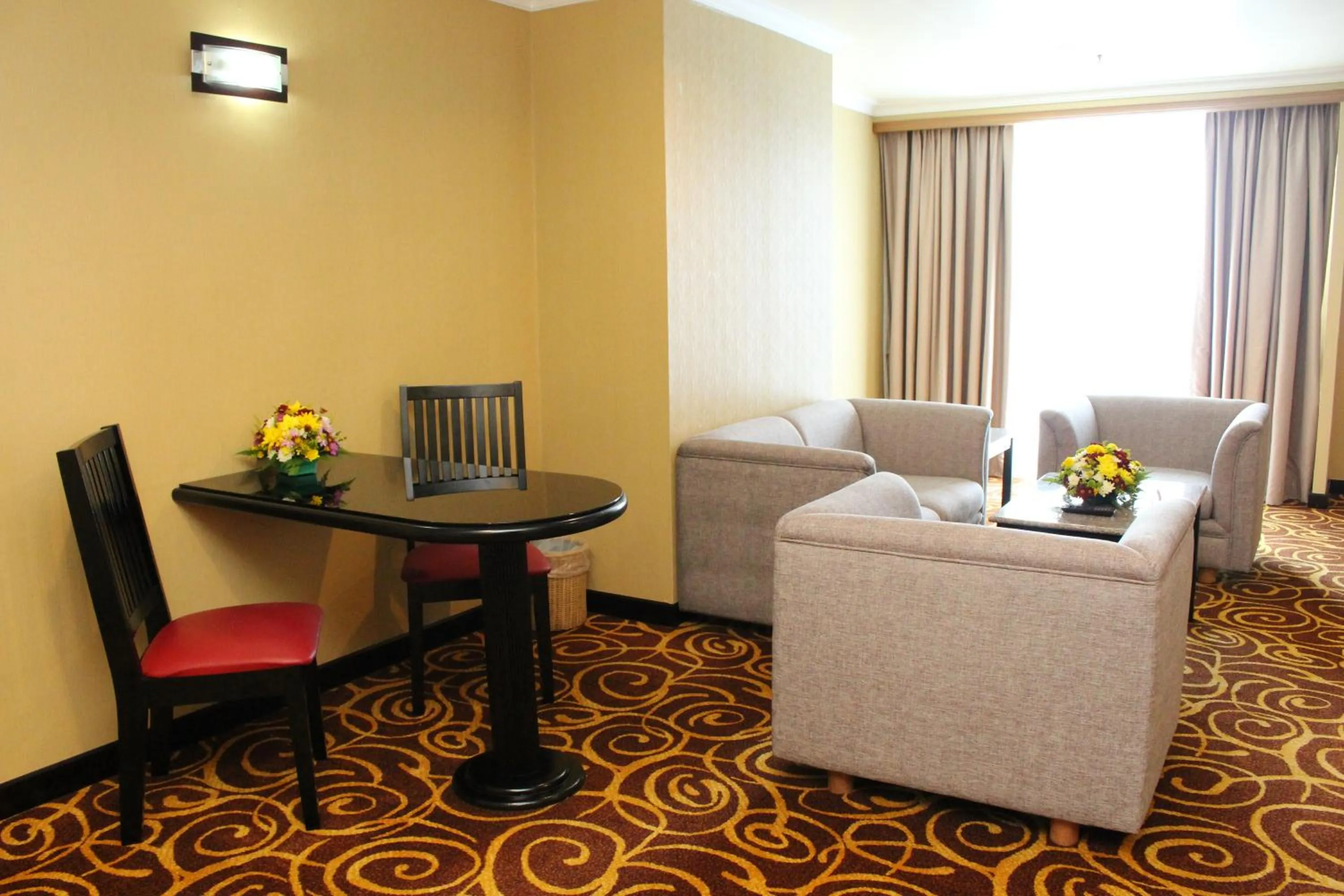Living room in Mega Hotel Sdn Bhd