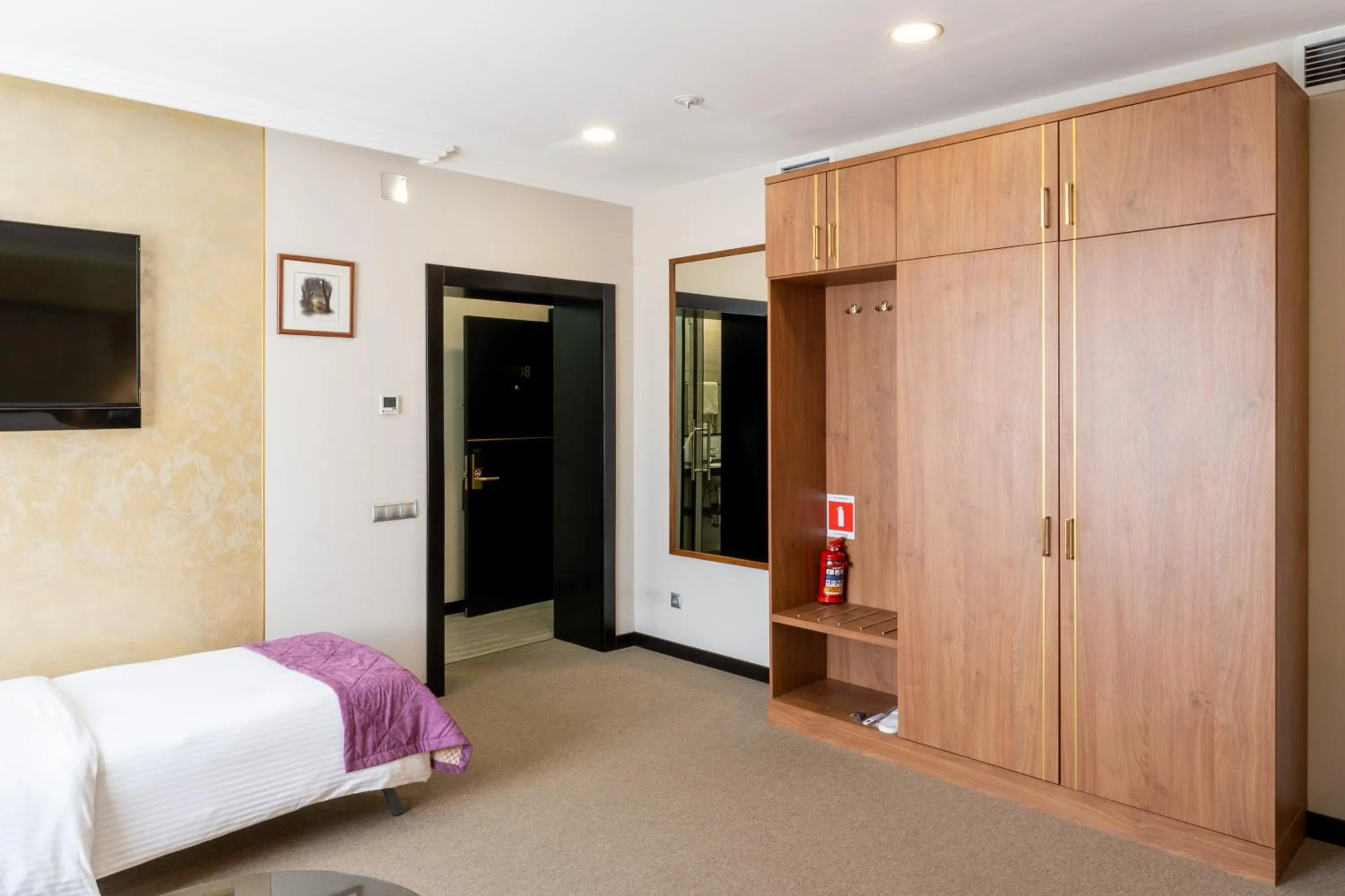 Bed in Reikartz Sky Almaty