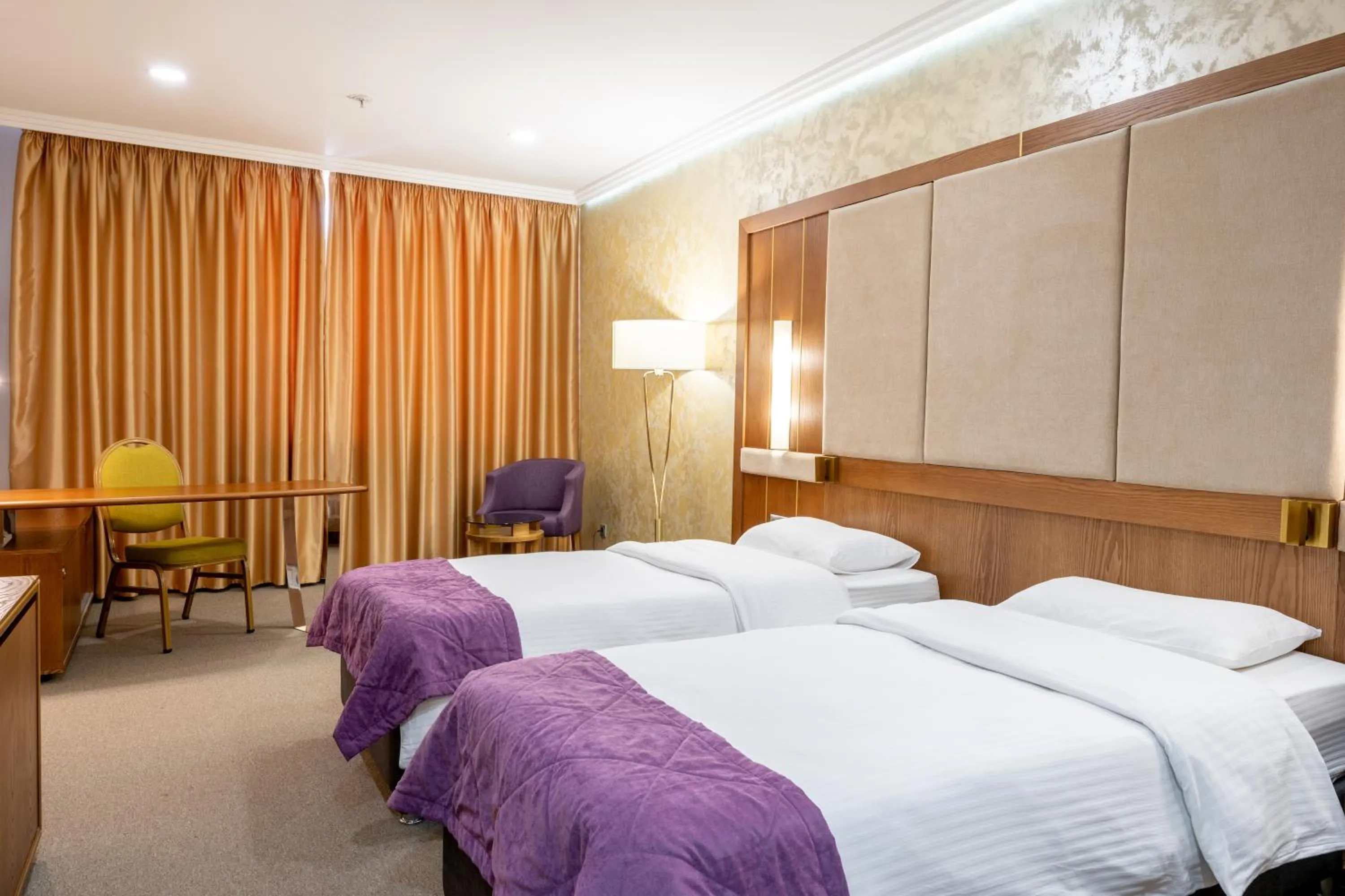 Bed in Reikartz Sky Almaty