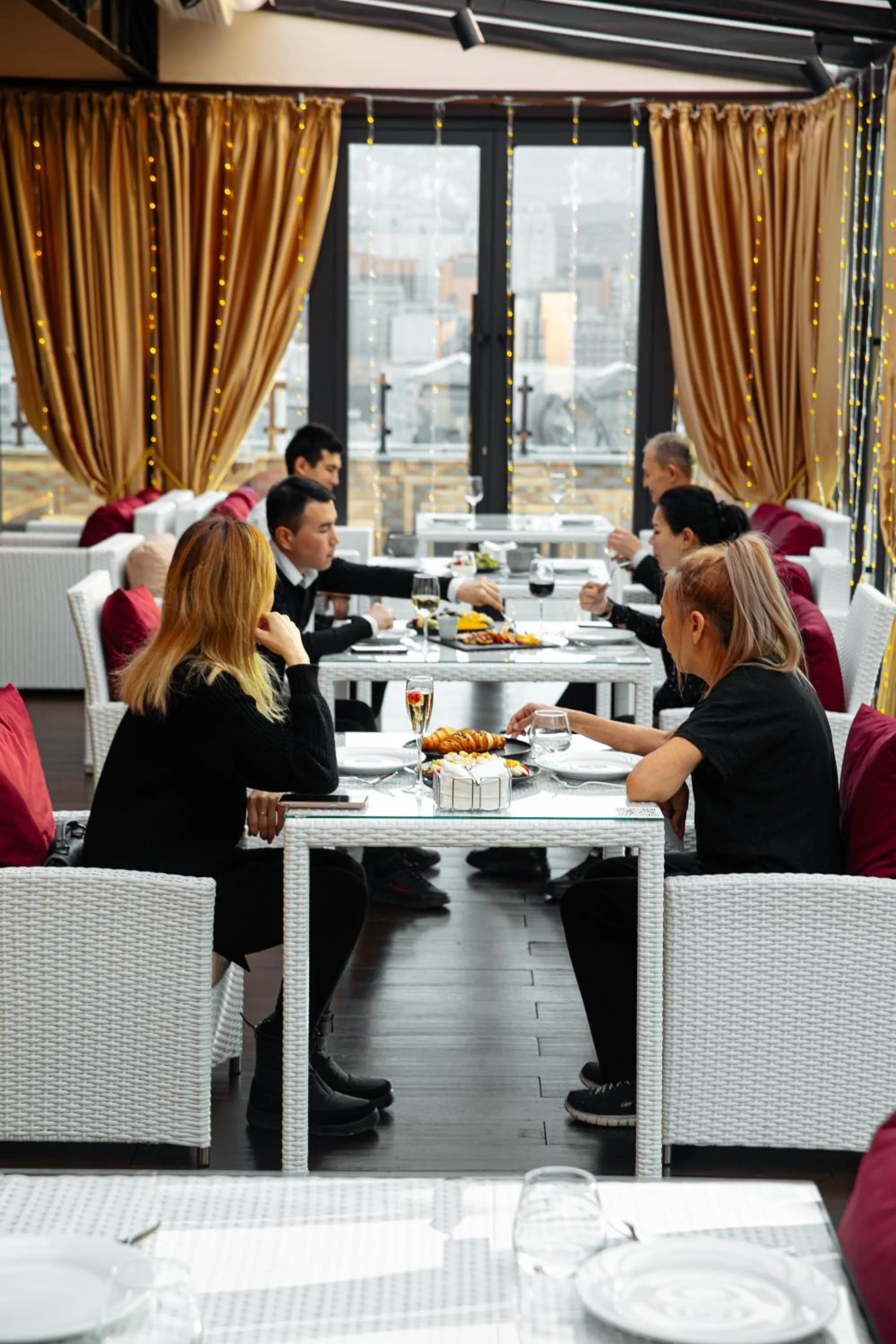 People in Reikartz Sky Almaty