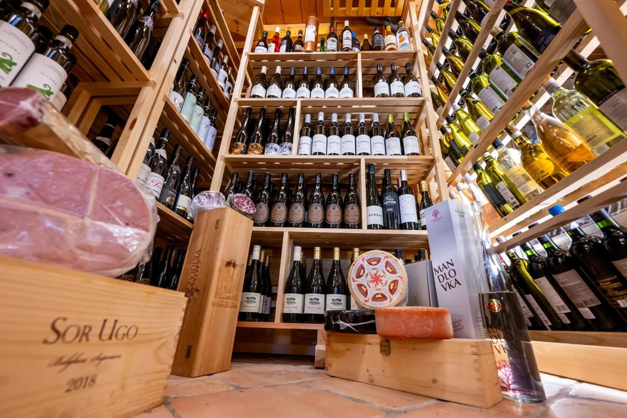 Food close-up in Hotel Olympie