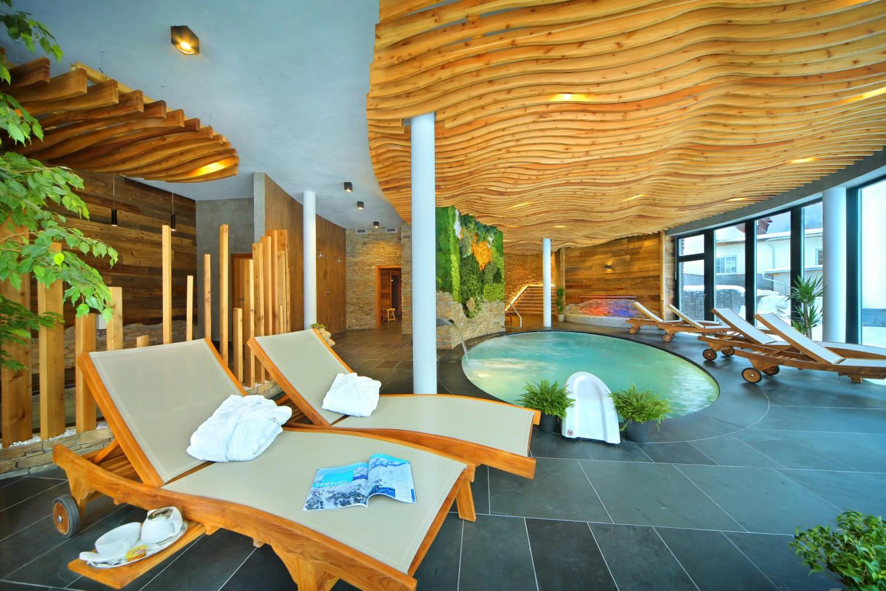 Swimming pool in Hotel Olympie