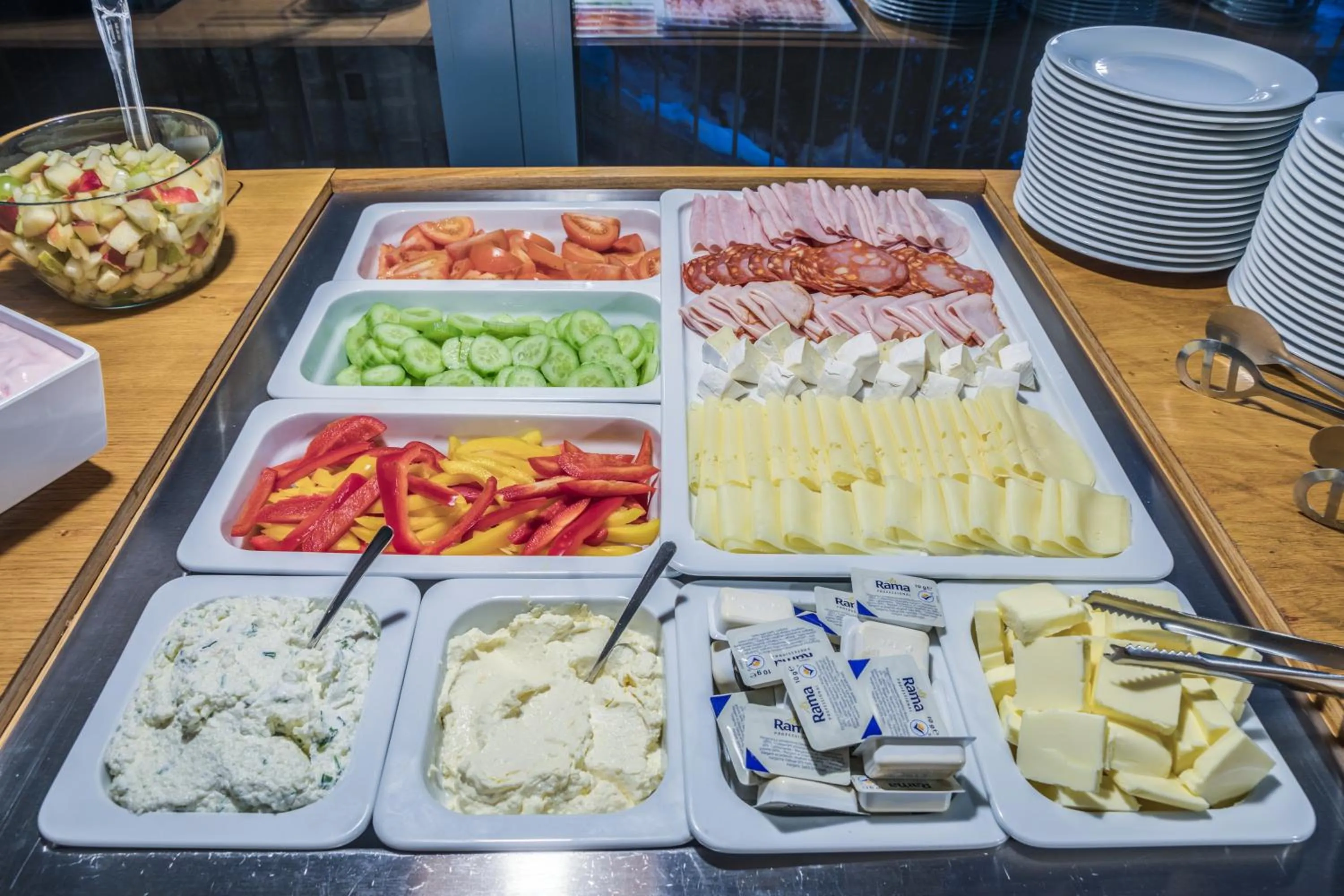 Food and drinks in Hotel Olympie