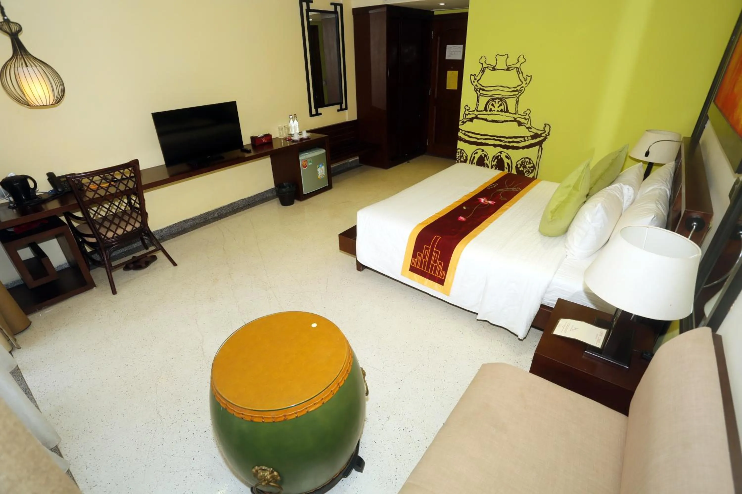 Bed in Villa Hue Hotel