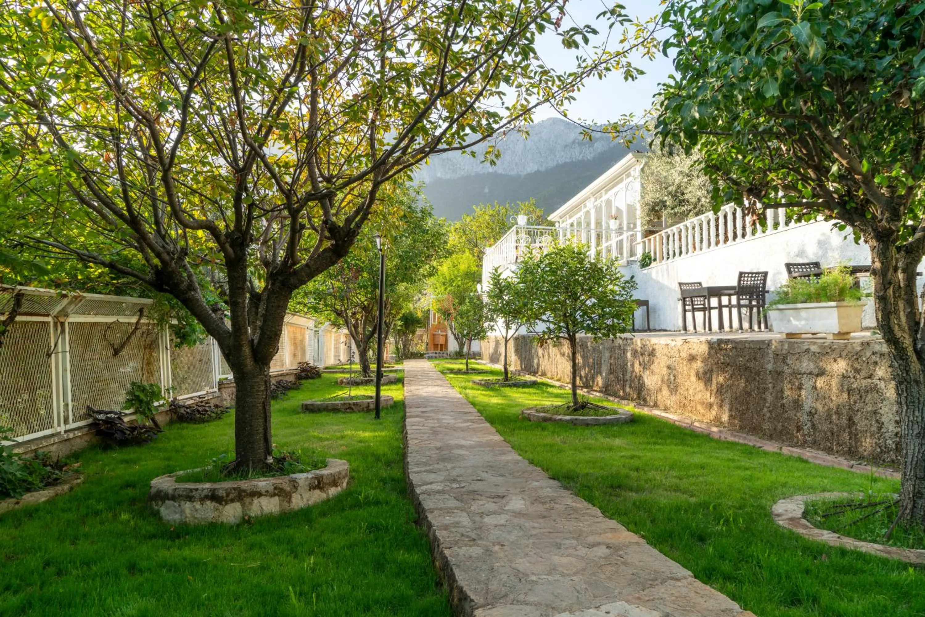 Garden in APA Mountain Lodge