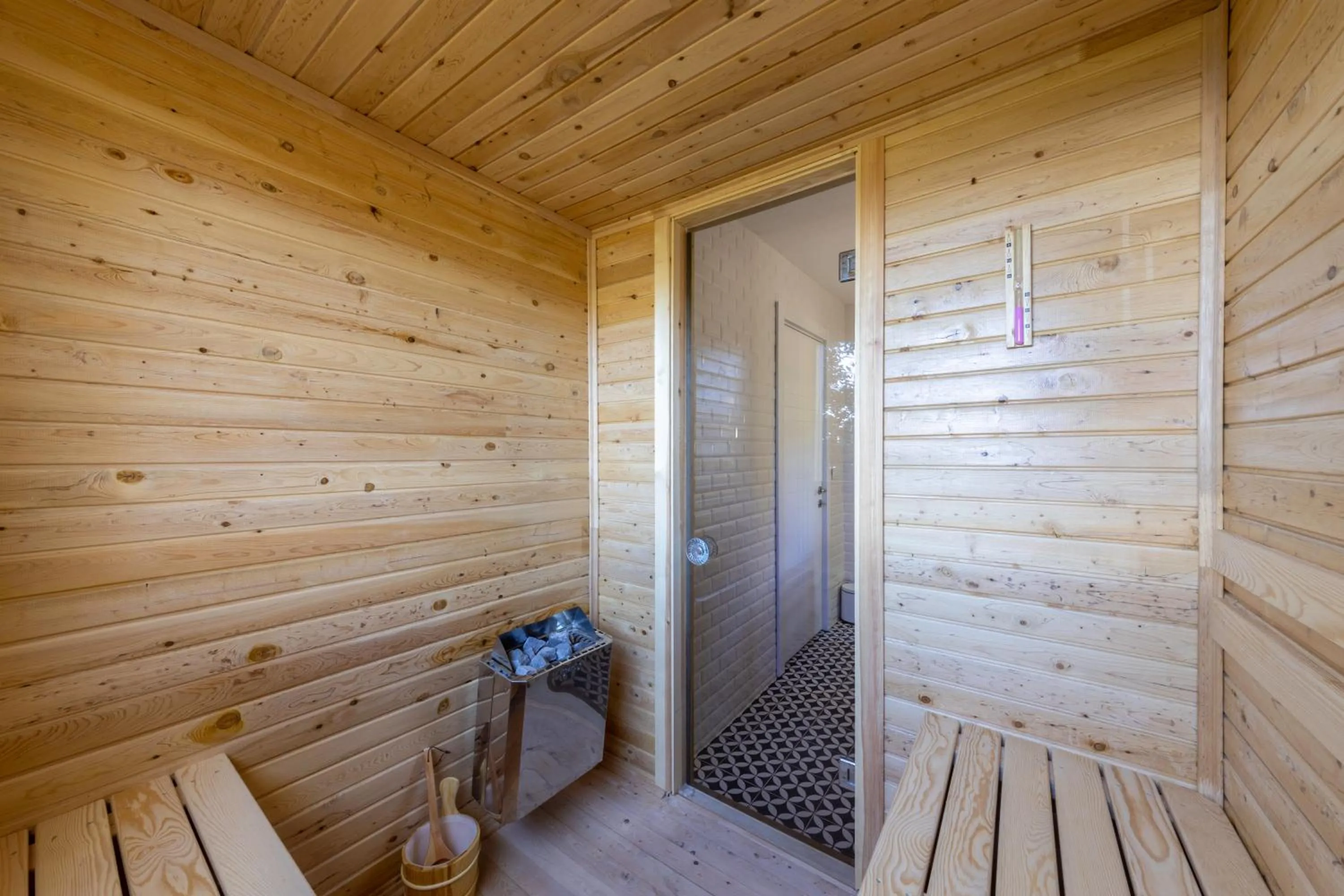Sauna in APA Mountain Lodge