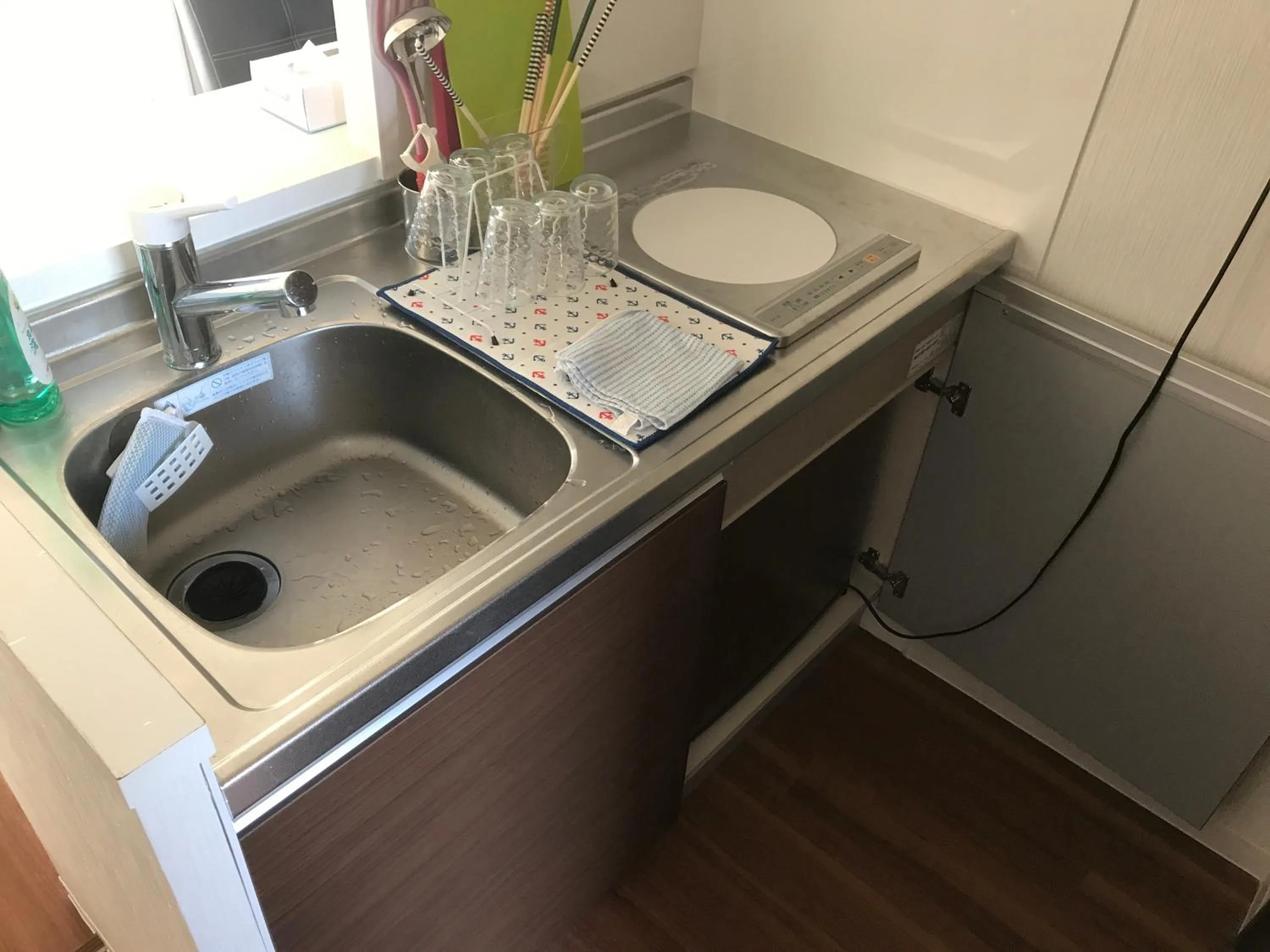 Kitchen or kitchenette in Palette Takashimadaira guest house