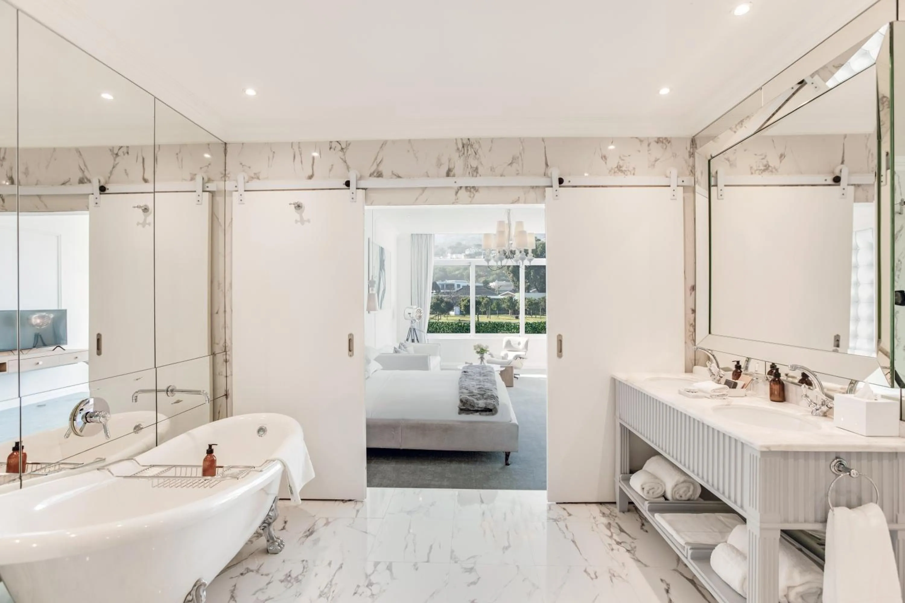 Bathroom in The Marly Boutique Hotel