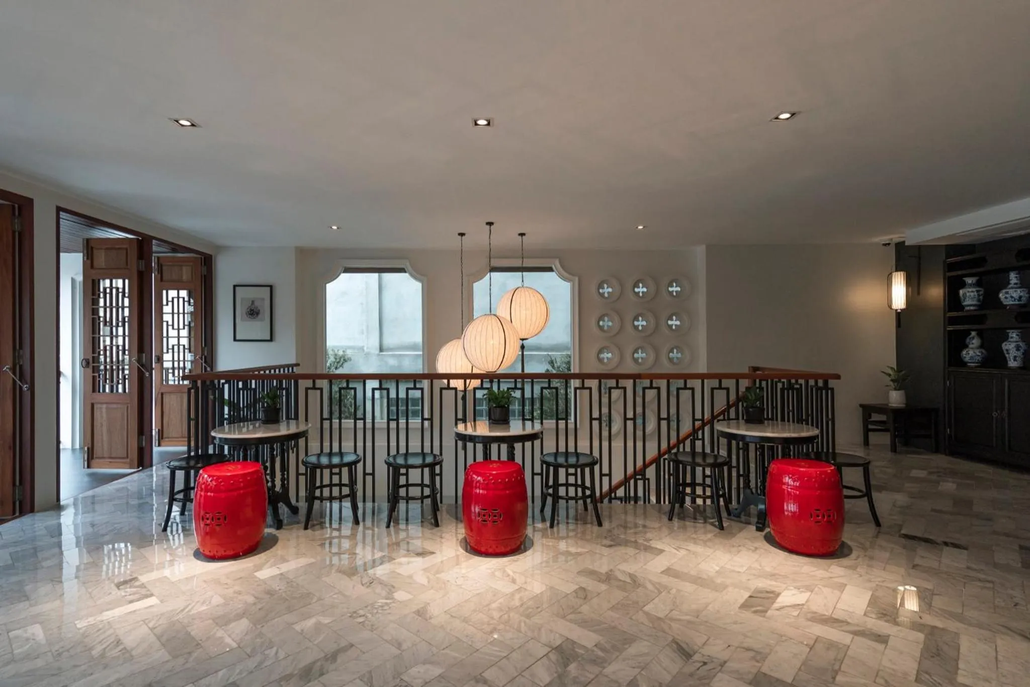 Lobby or reception in The Lantern Hatyai Hotel