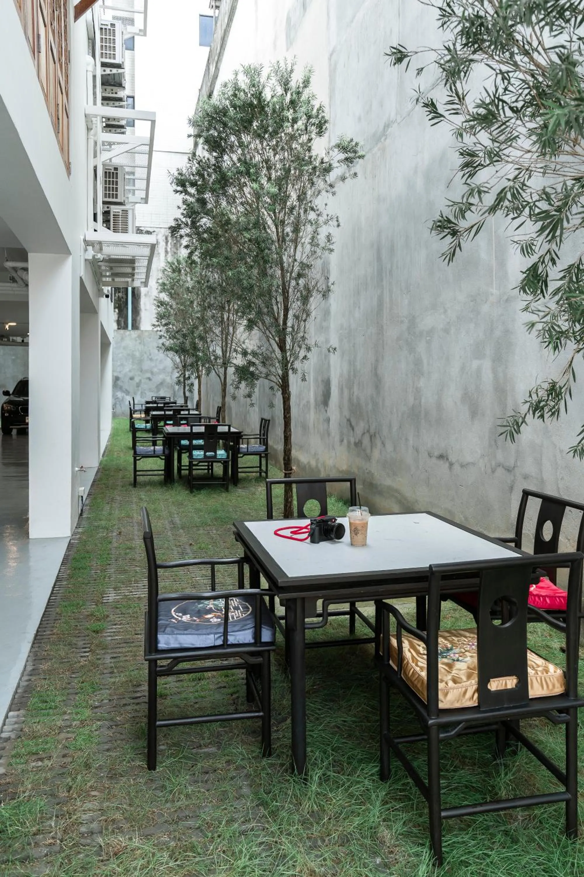 Garden view in The Lantern Hatyai Hotel