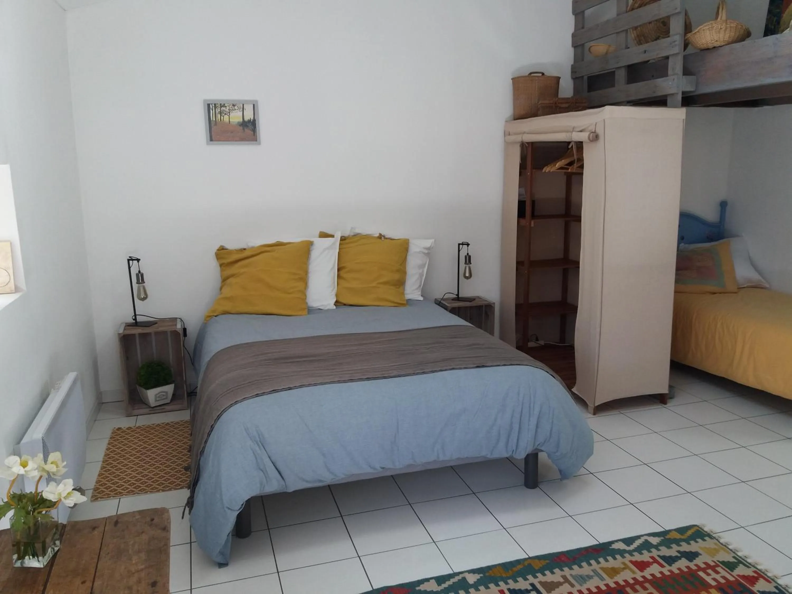 Photo of the whole room, Bed in Chambre d'hôtes La Thibaudière