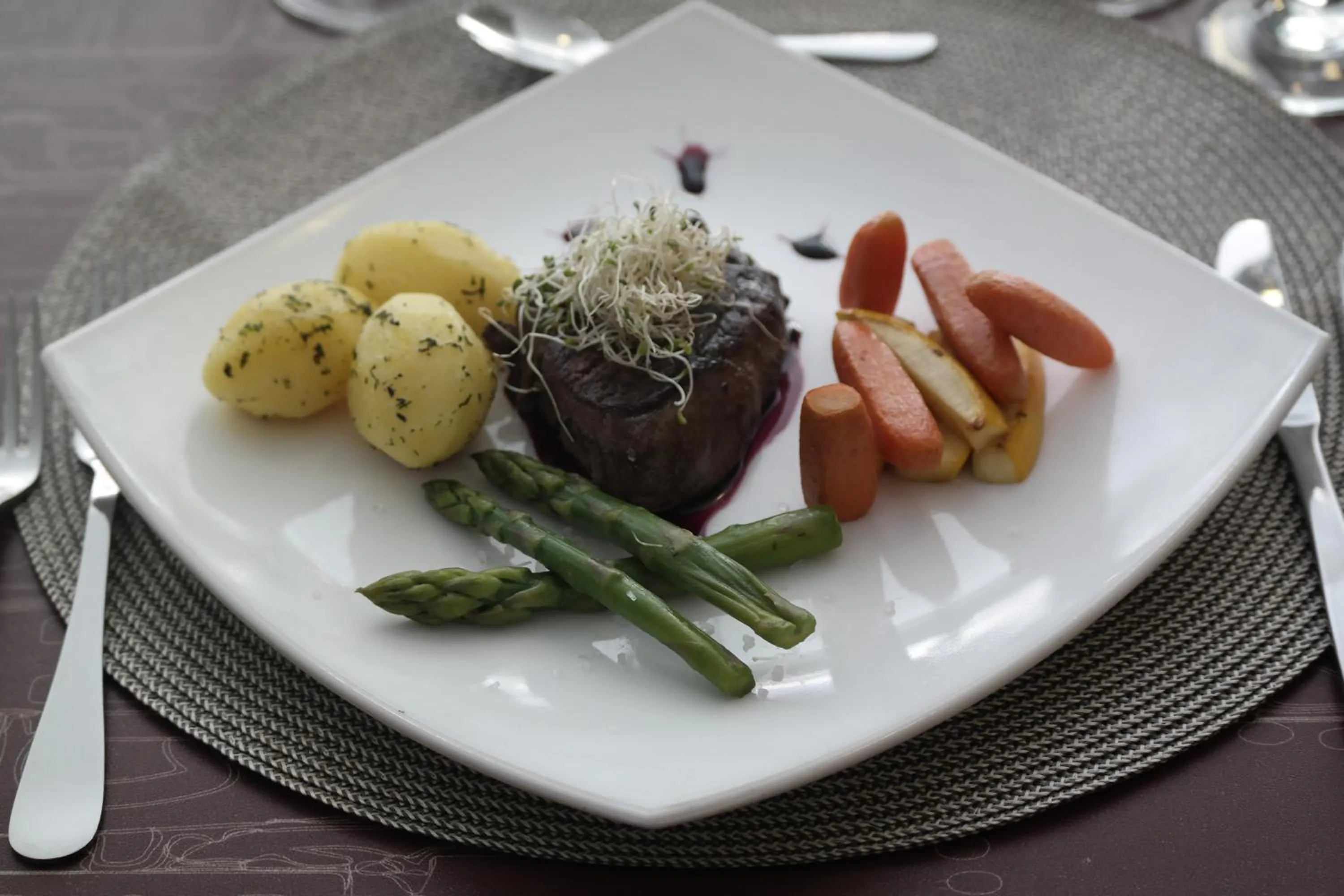 Food and drinks in Hotel El Conquistador