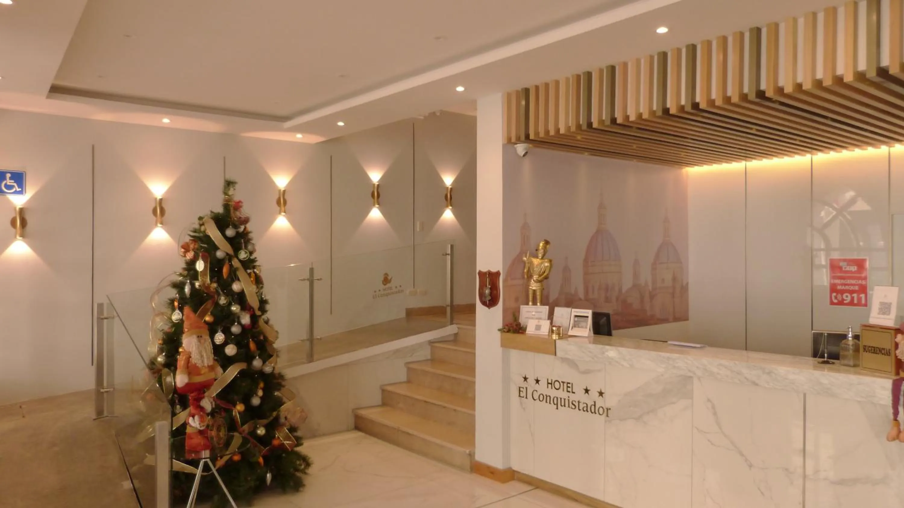 Lobby or reception in Hotel El Conquistador