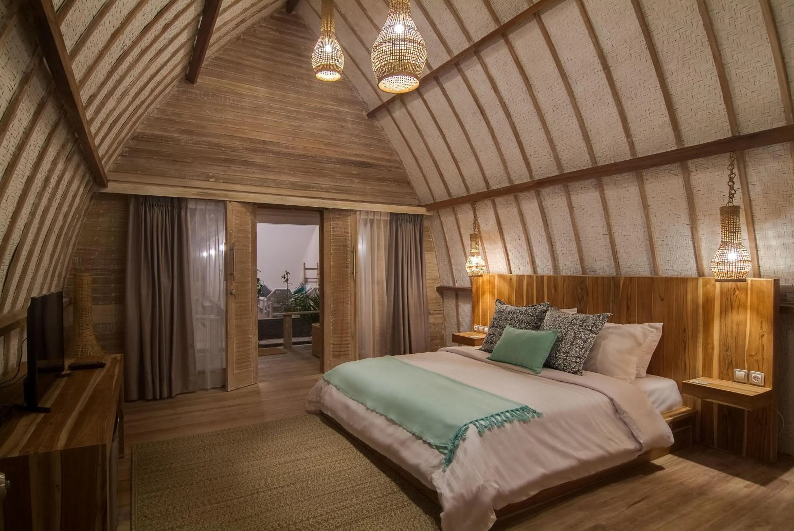 Bedroom, Bed in Gili Air Escape - Adults Only