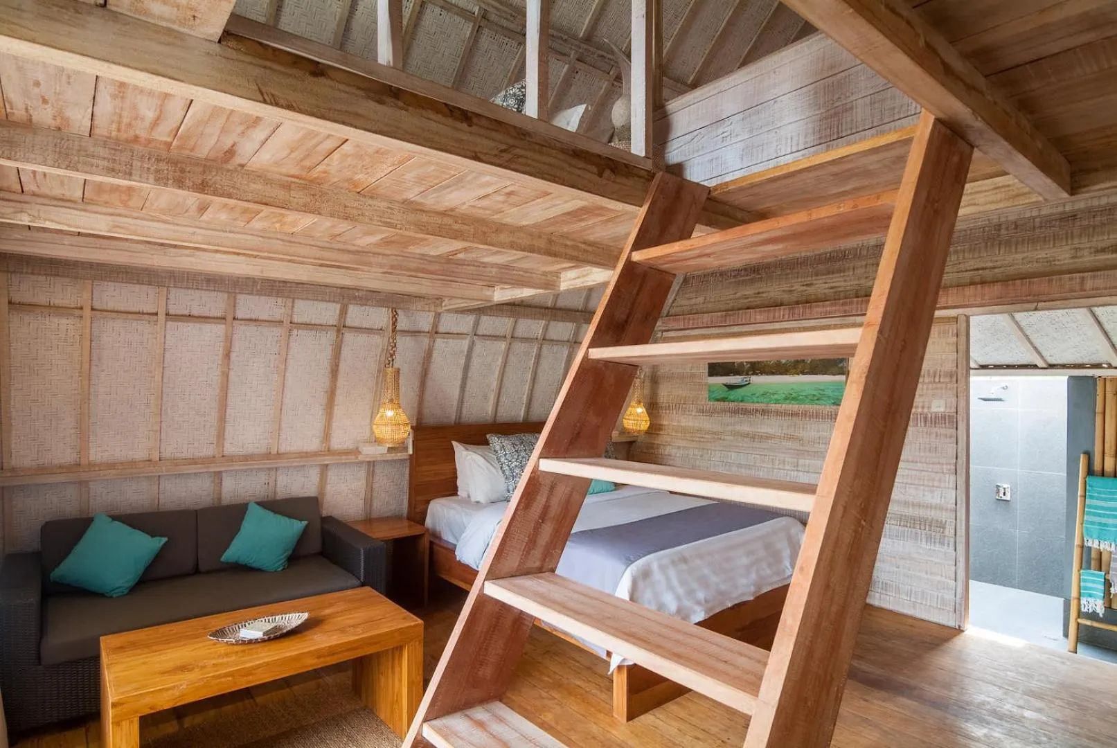 Bedroom, Bed in Gili Air Escape - Adults Only