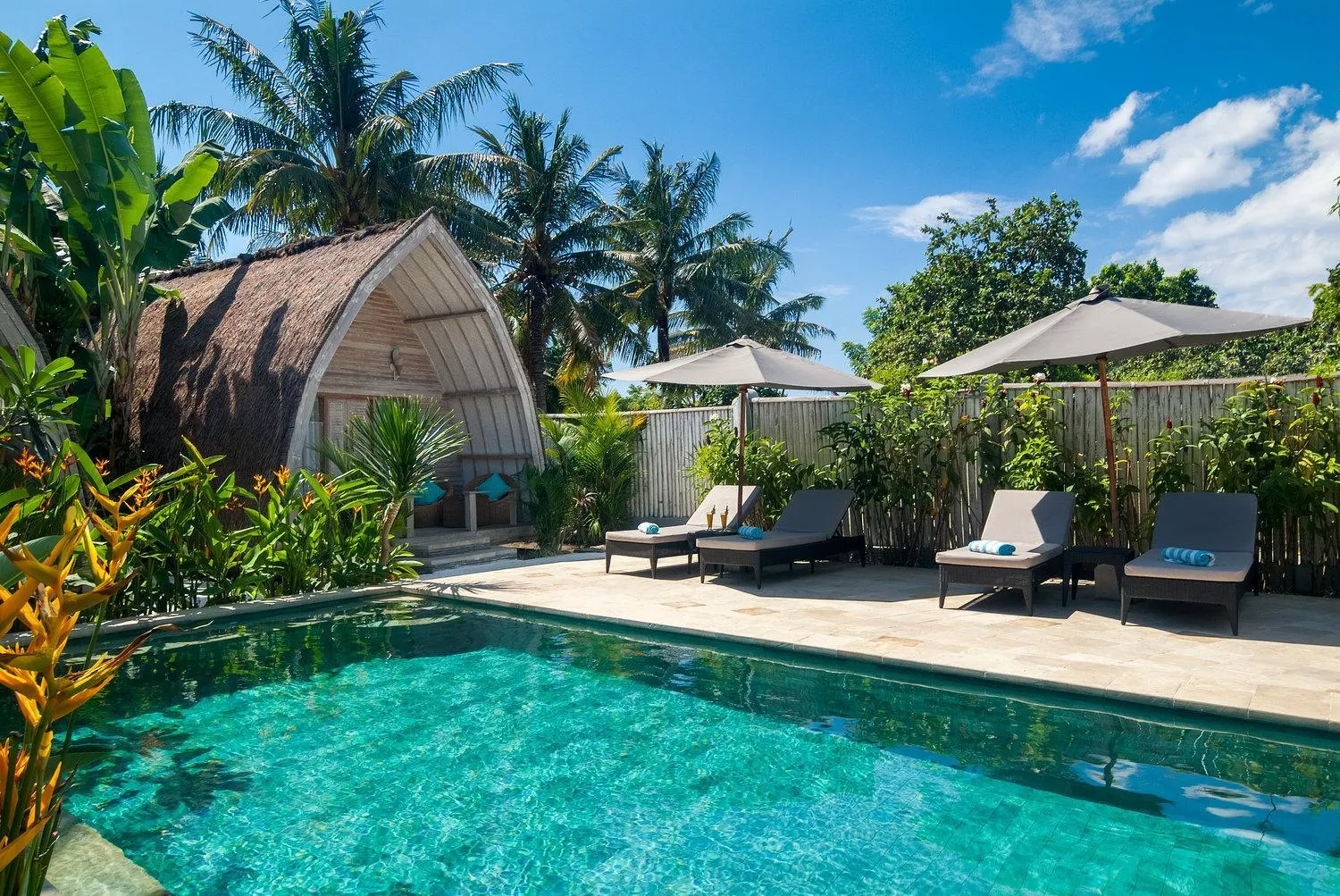 Pool view in Gili Air Escape - Adults Only