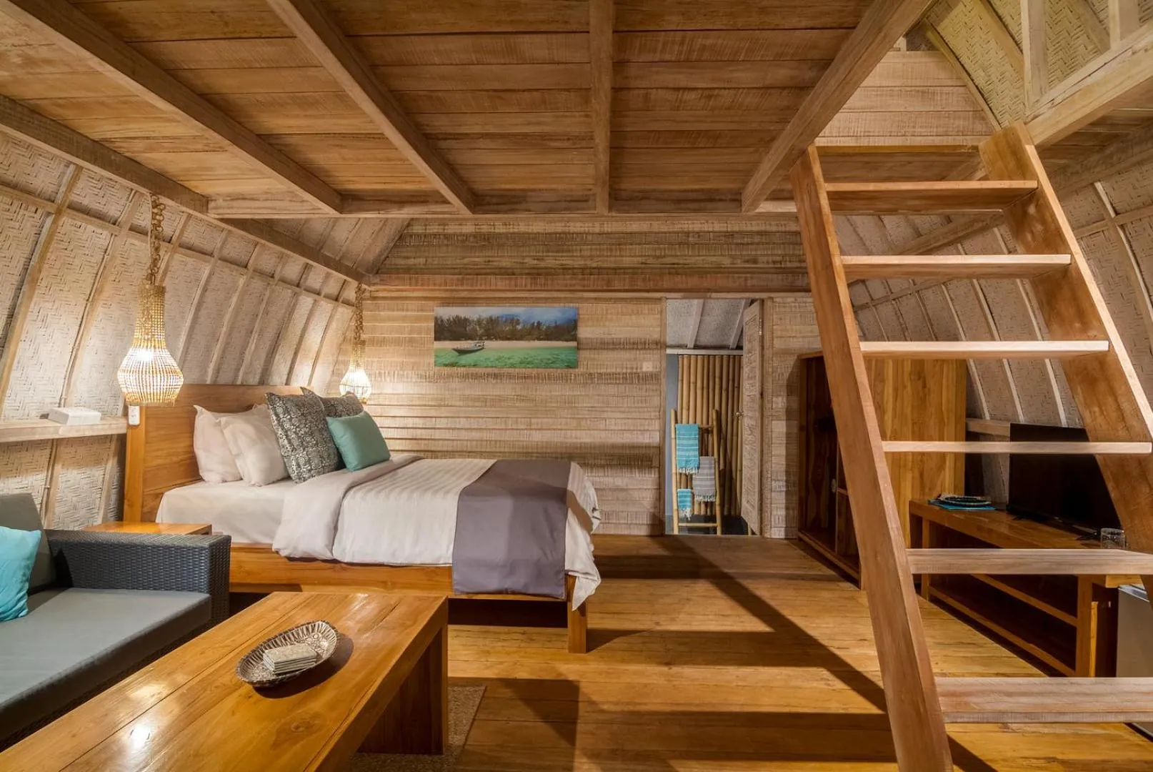 Bedroom, Bed in Gili Air Escape - Adults Only