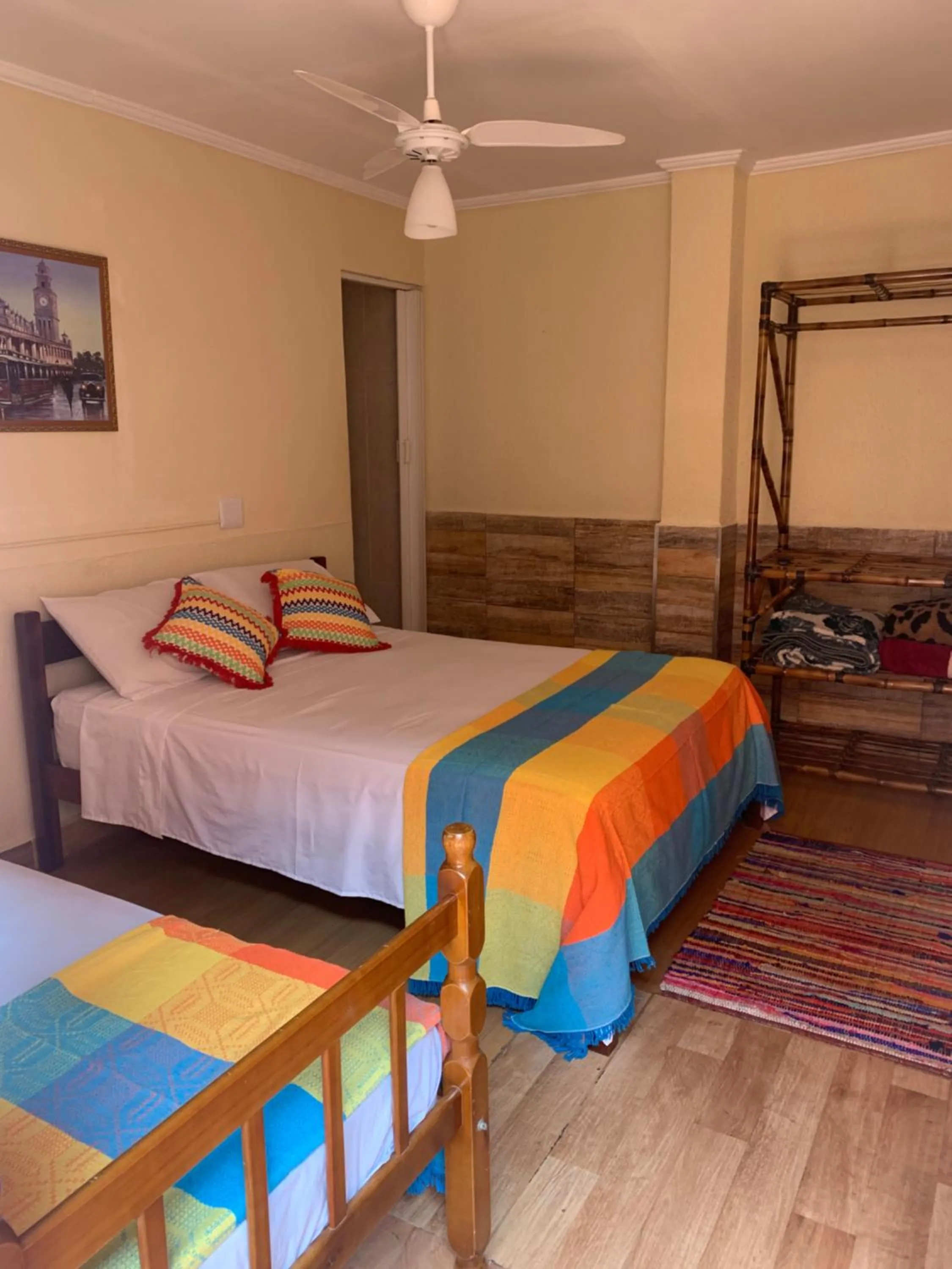 Bed in Hotel Pousada Ibituruna inn