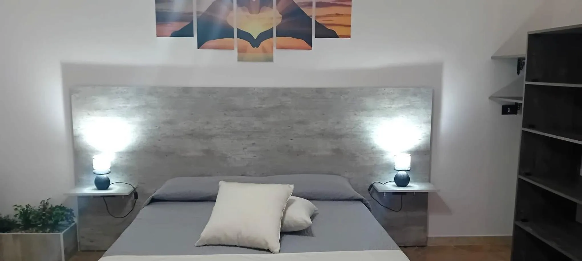 Bedroom, Bed in SHORT LETS Radici di Puglia