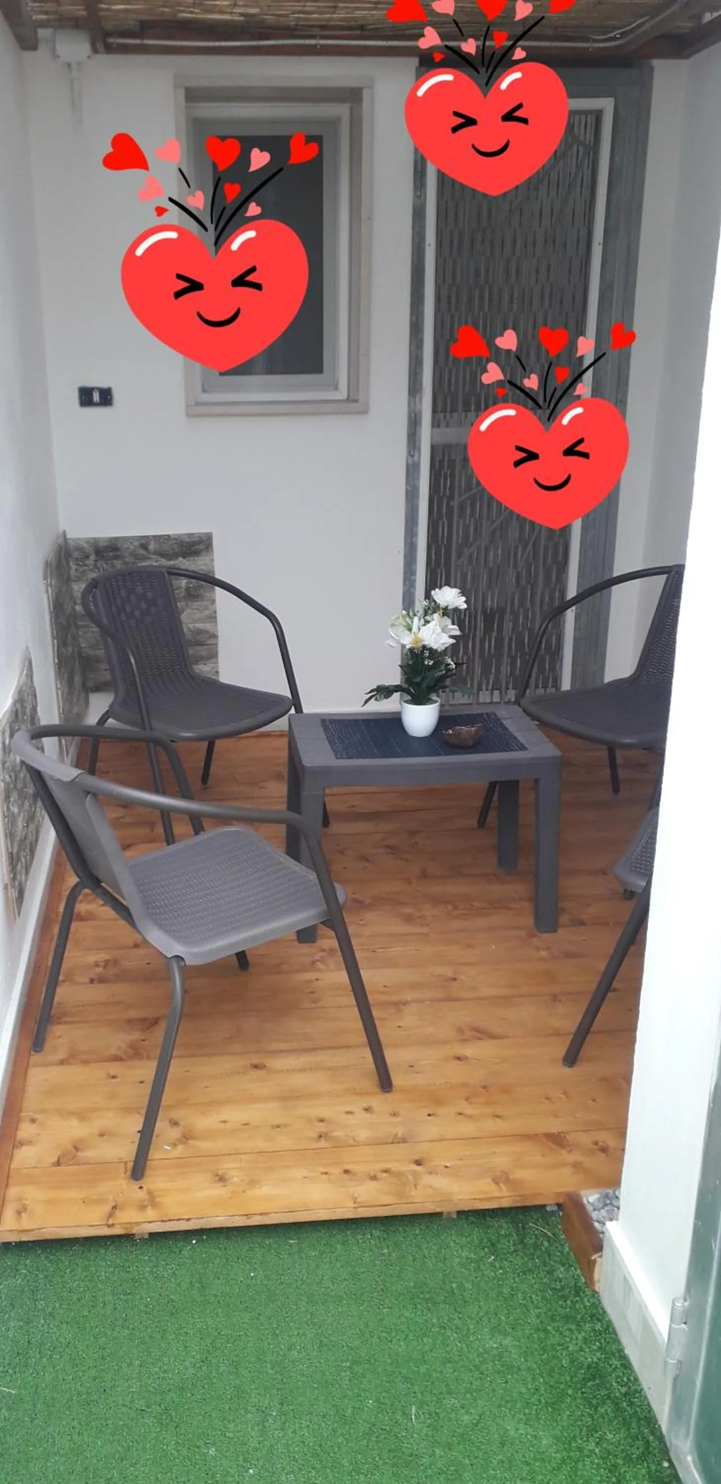 Balcony/Terrace in SHORT LETS Radici di Puglia