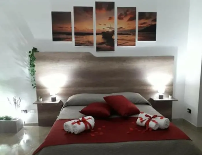 Bedroom, Bed in SHORT LETS Radici di Puglia