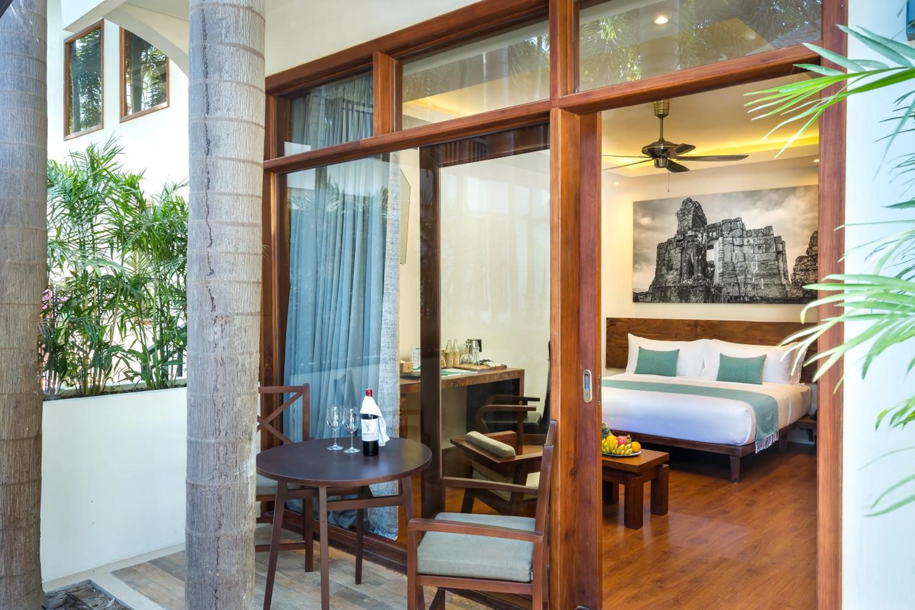 Patio, Bed in Amatak Boutique Hotel