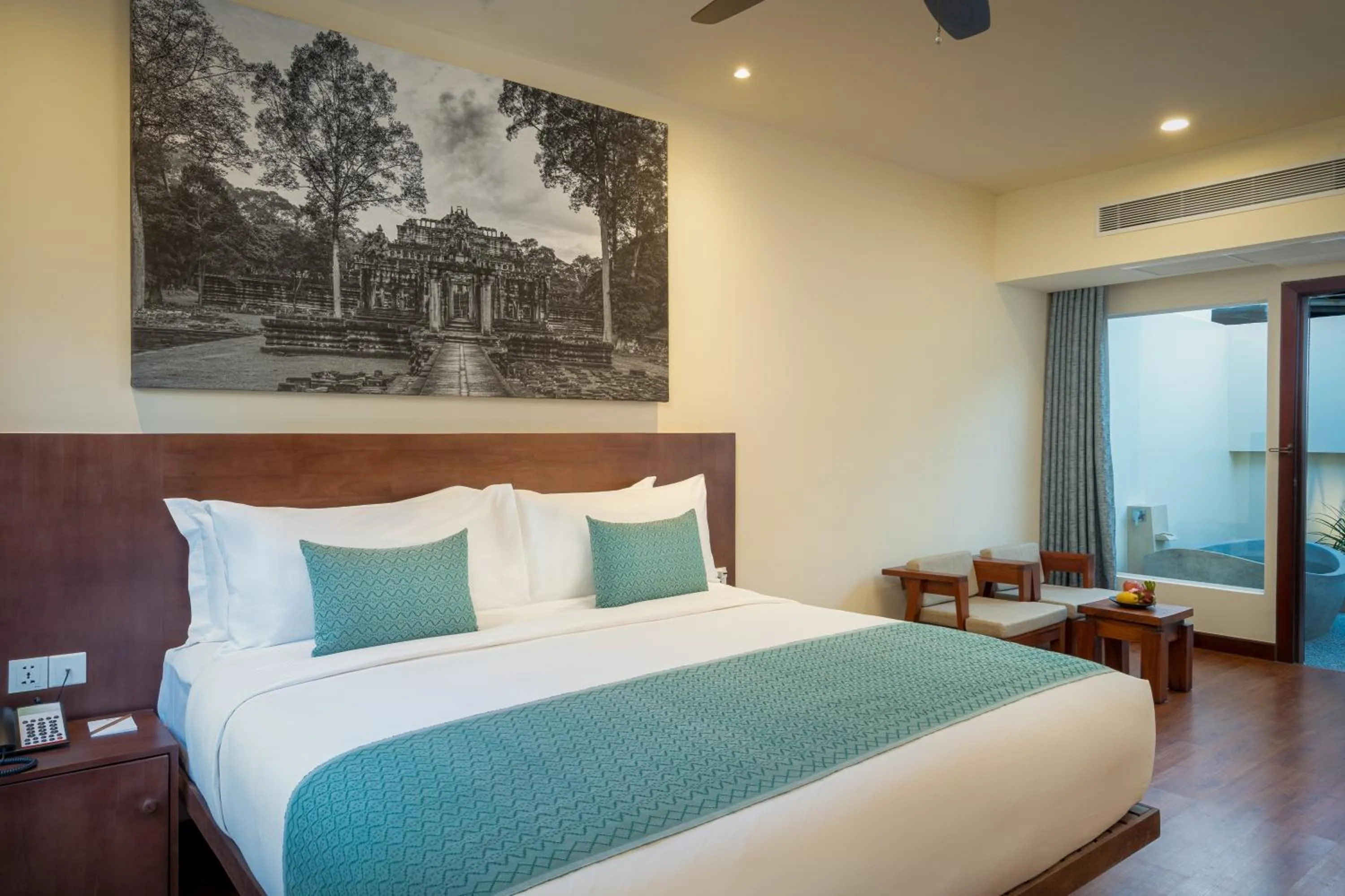 Bed in Amatak Boutique Hotel