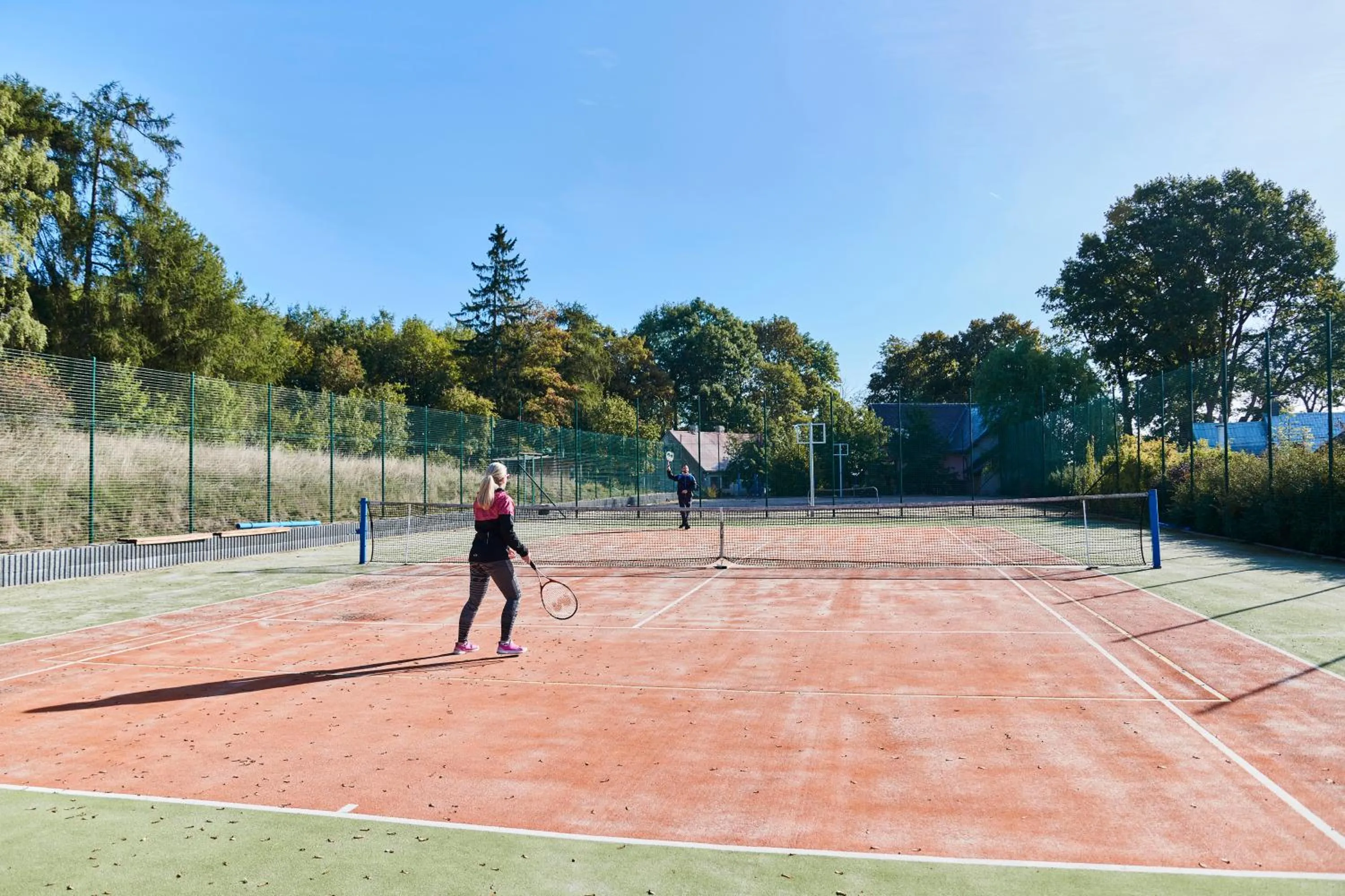 Tennis court in Komorni Hurka