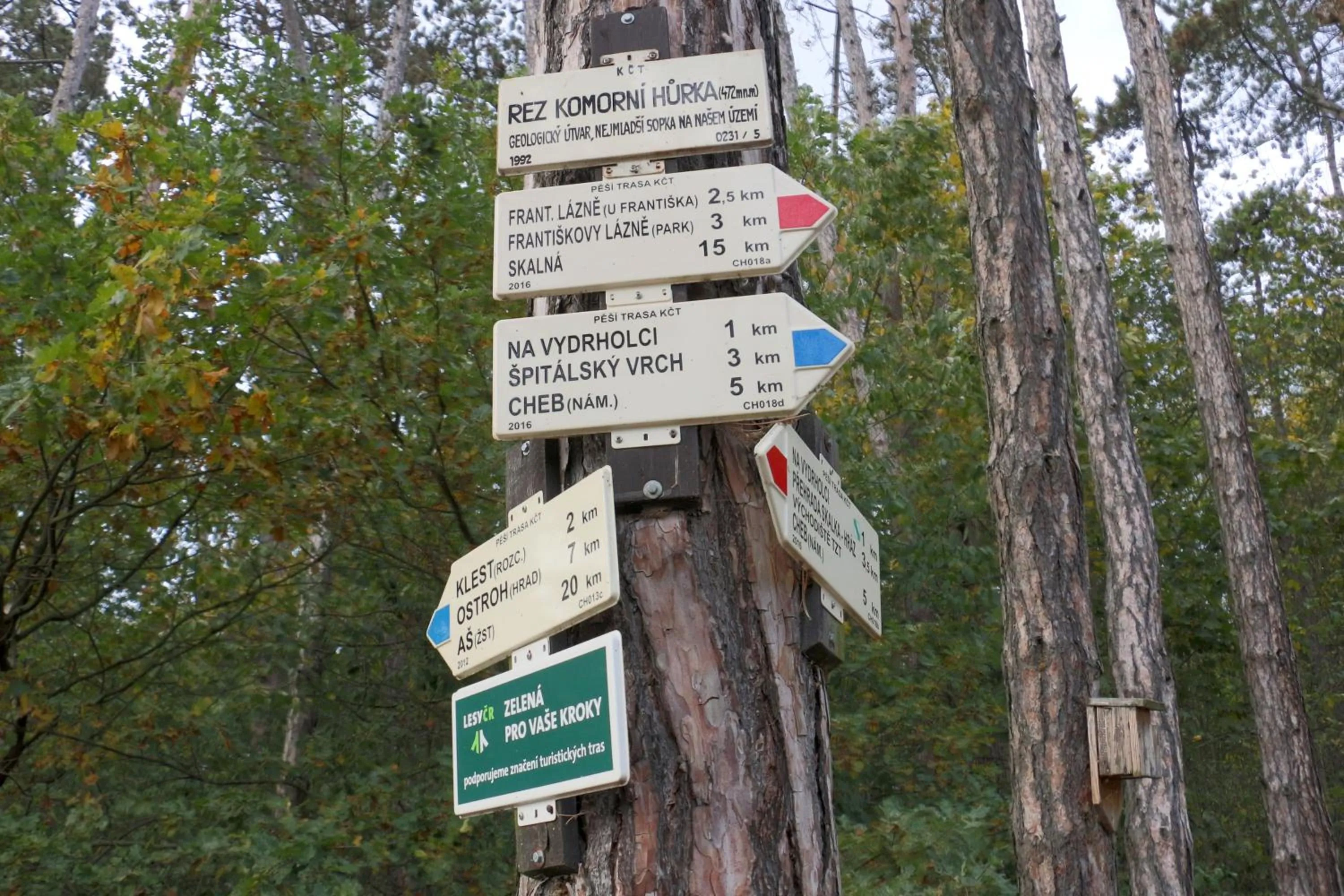 Natural landscape in Komorni Hurka