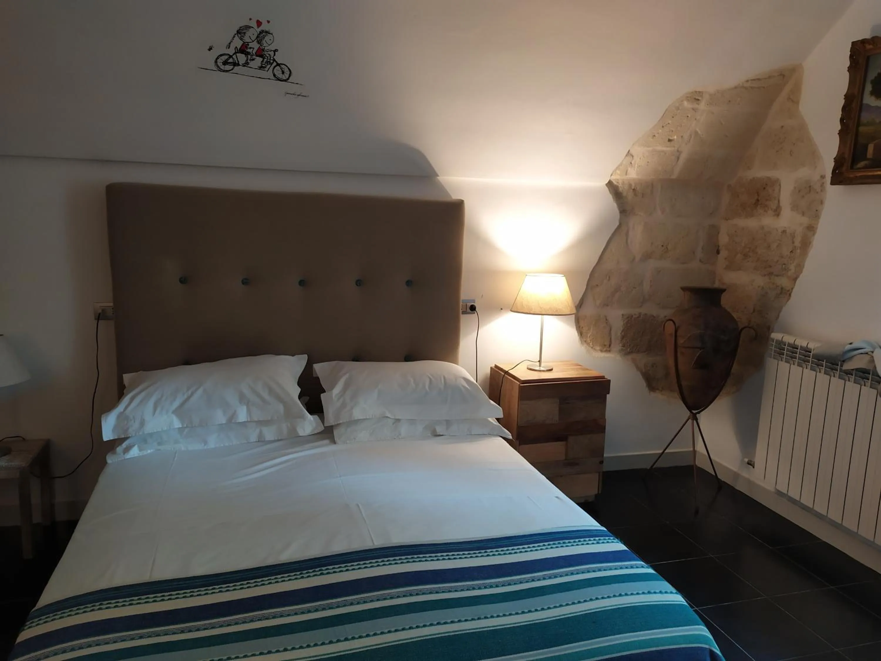 Bedroom, Bed in Aparthotel Masseria Villa Marchesi