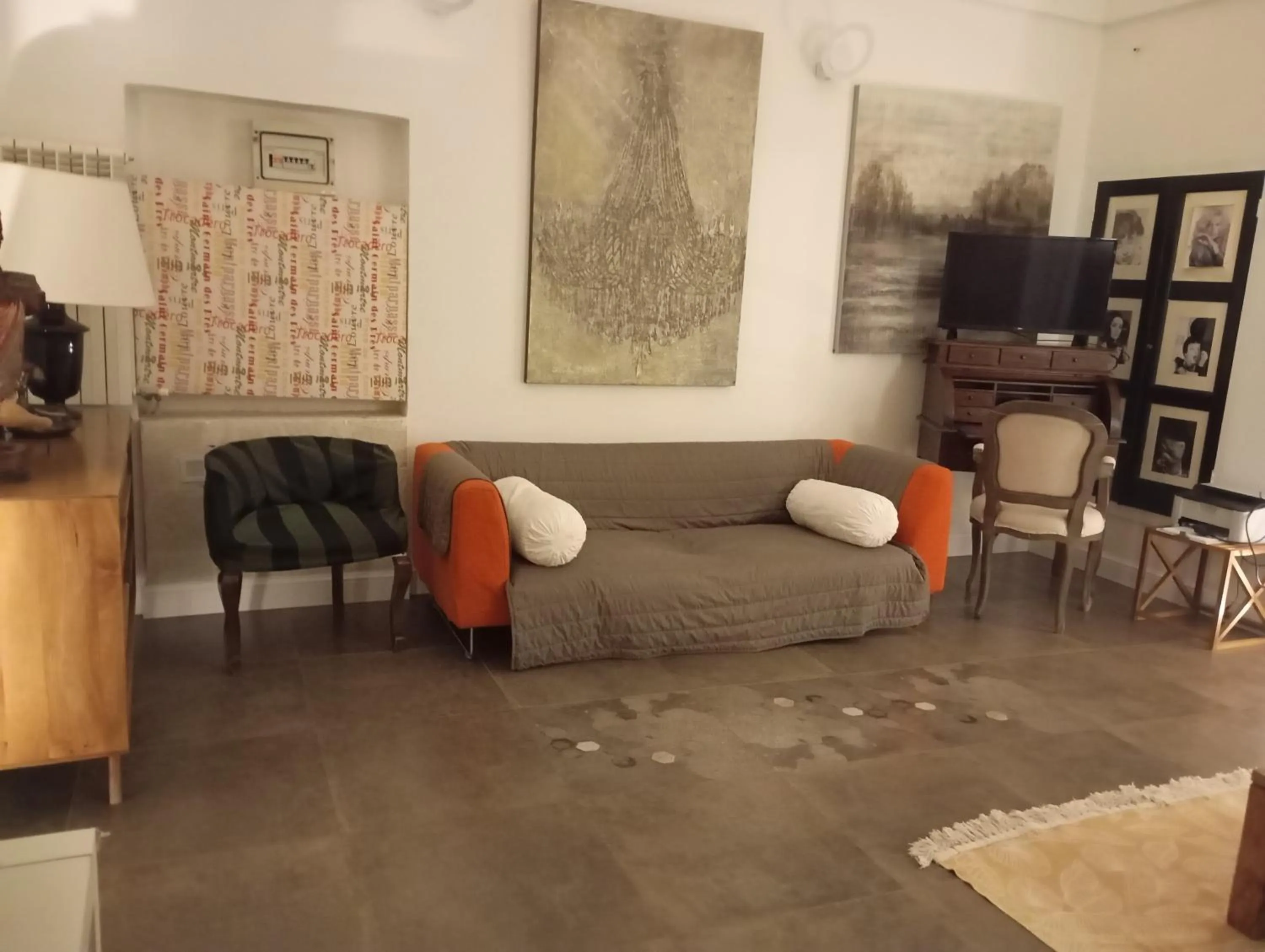 Living room in Aparthotel Masseria Villa Marchesi