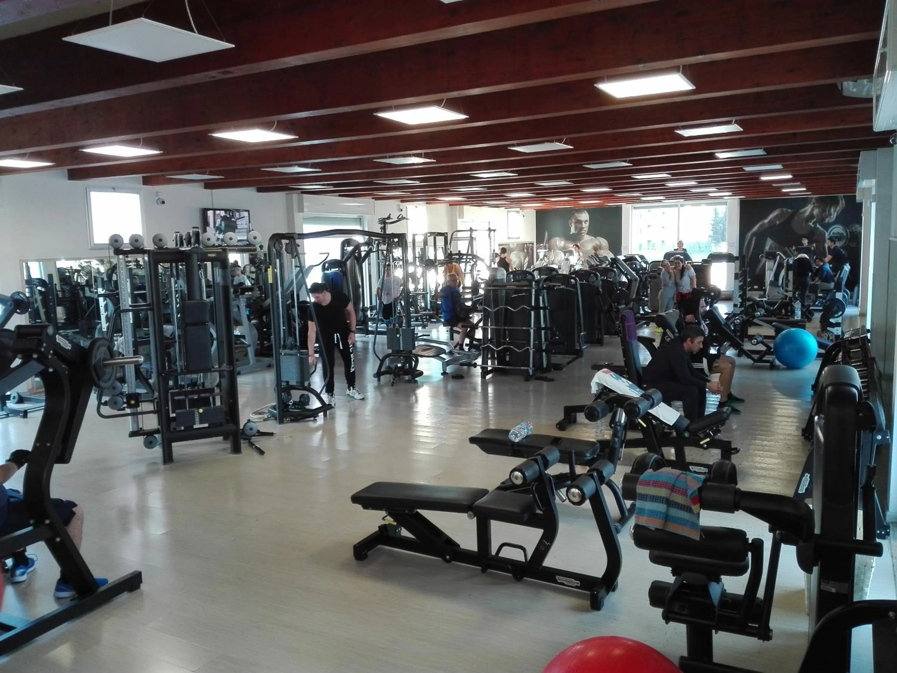 Fitness centre/facilities in Aparthotel Masseria Villa Marchesi