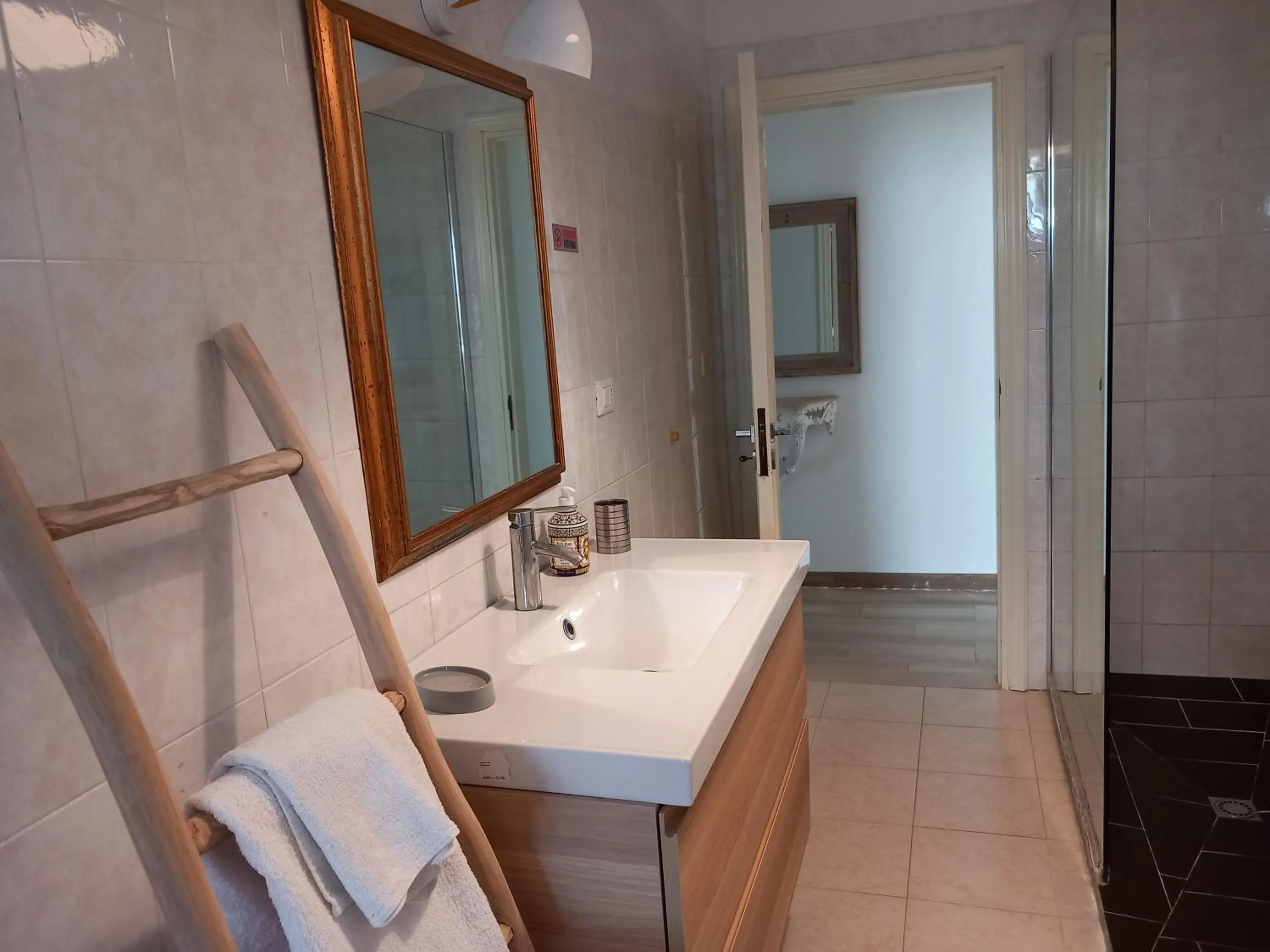 Bathroom in Aparthotel Masseria Villa Marchesi