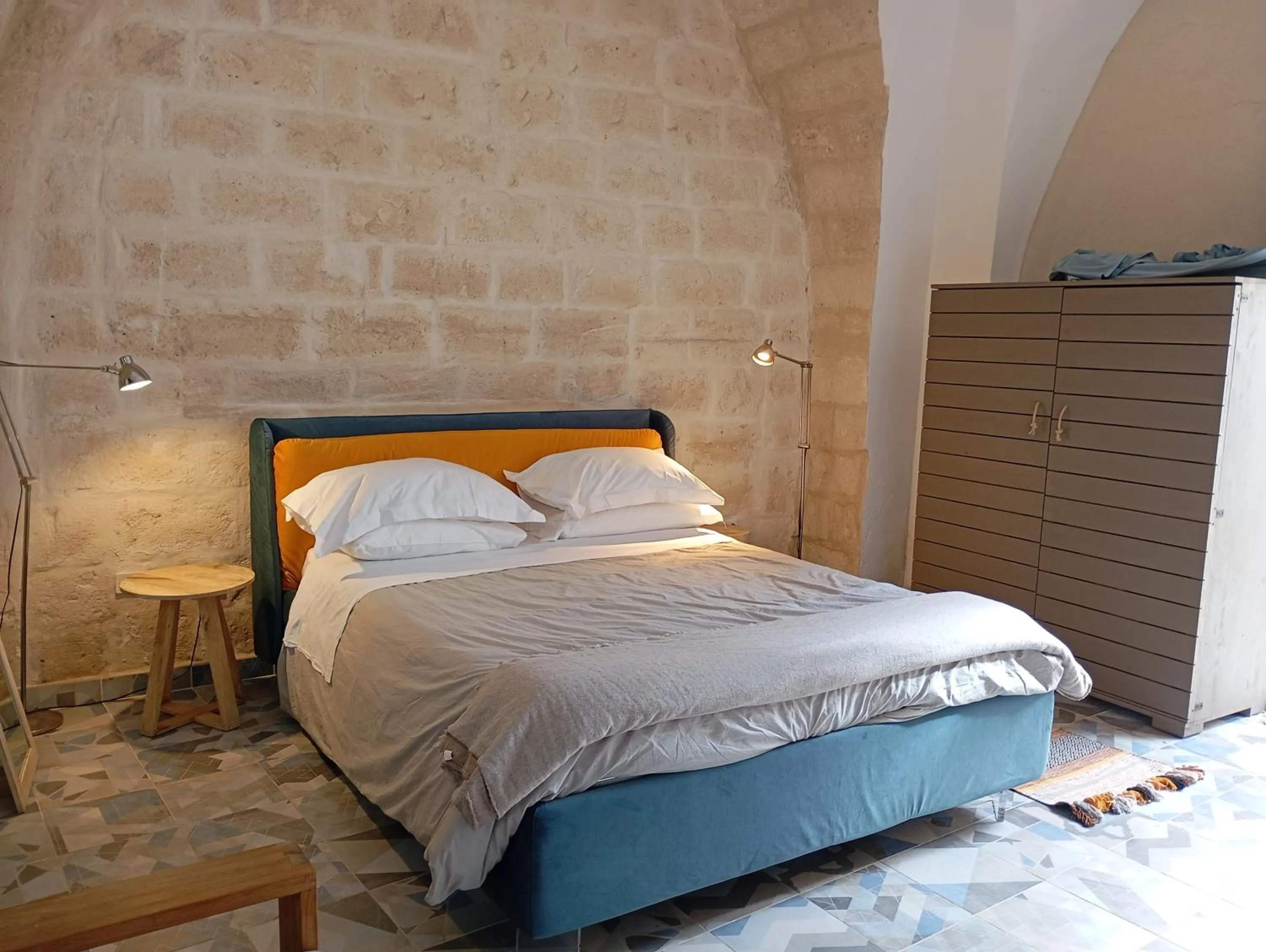 Bedroom, Bed in Aparthotel Masseria Villa Marchesi