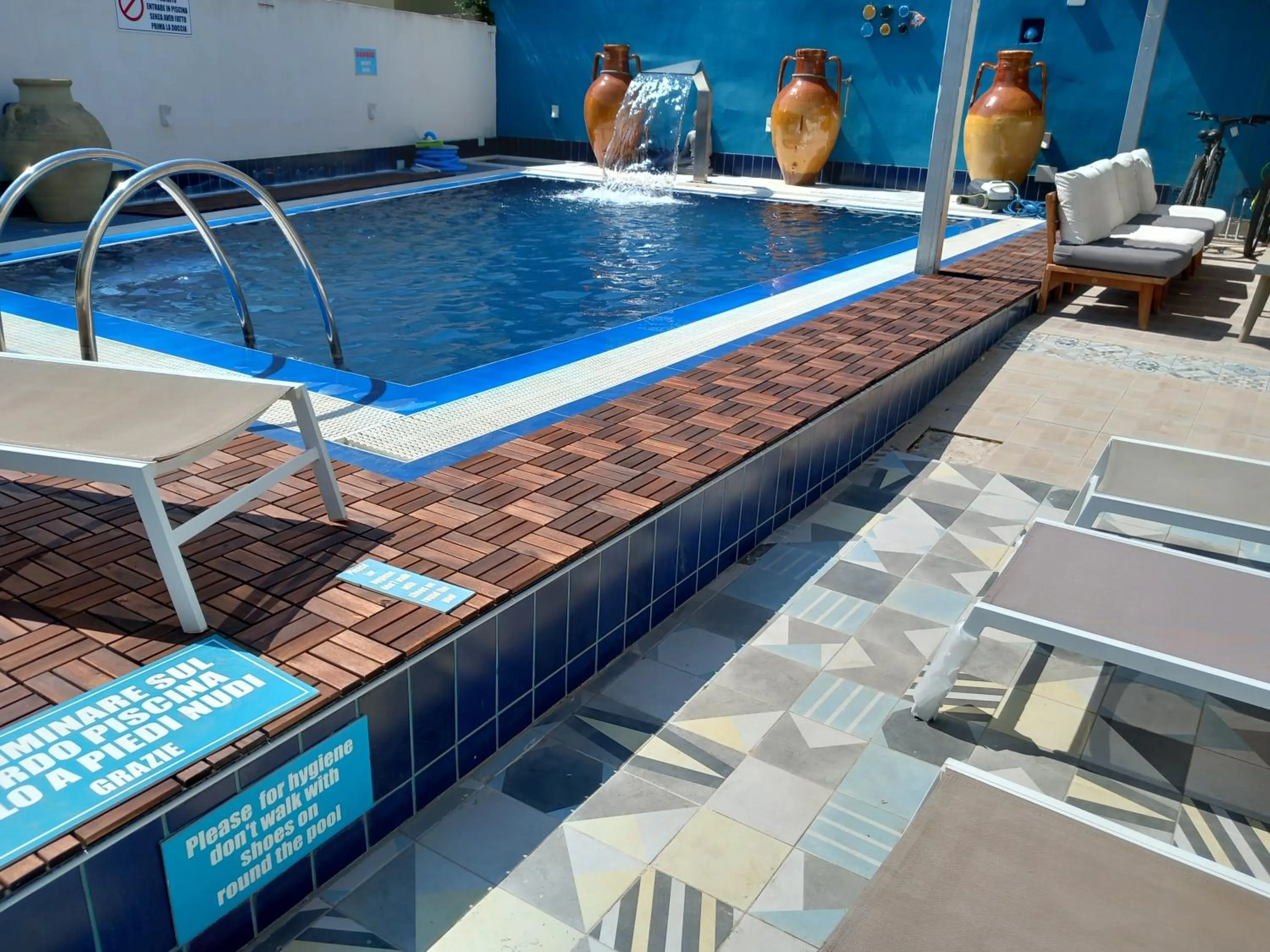 Pool view in Aparthotel Masseria Villa Marchesi