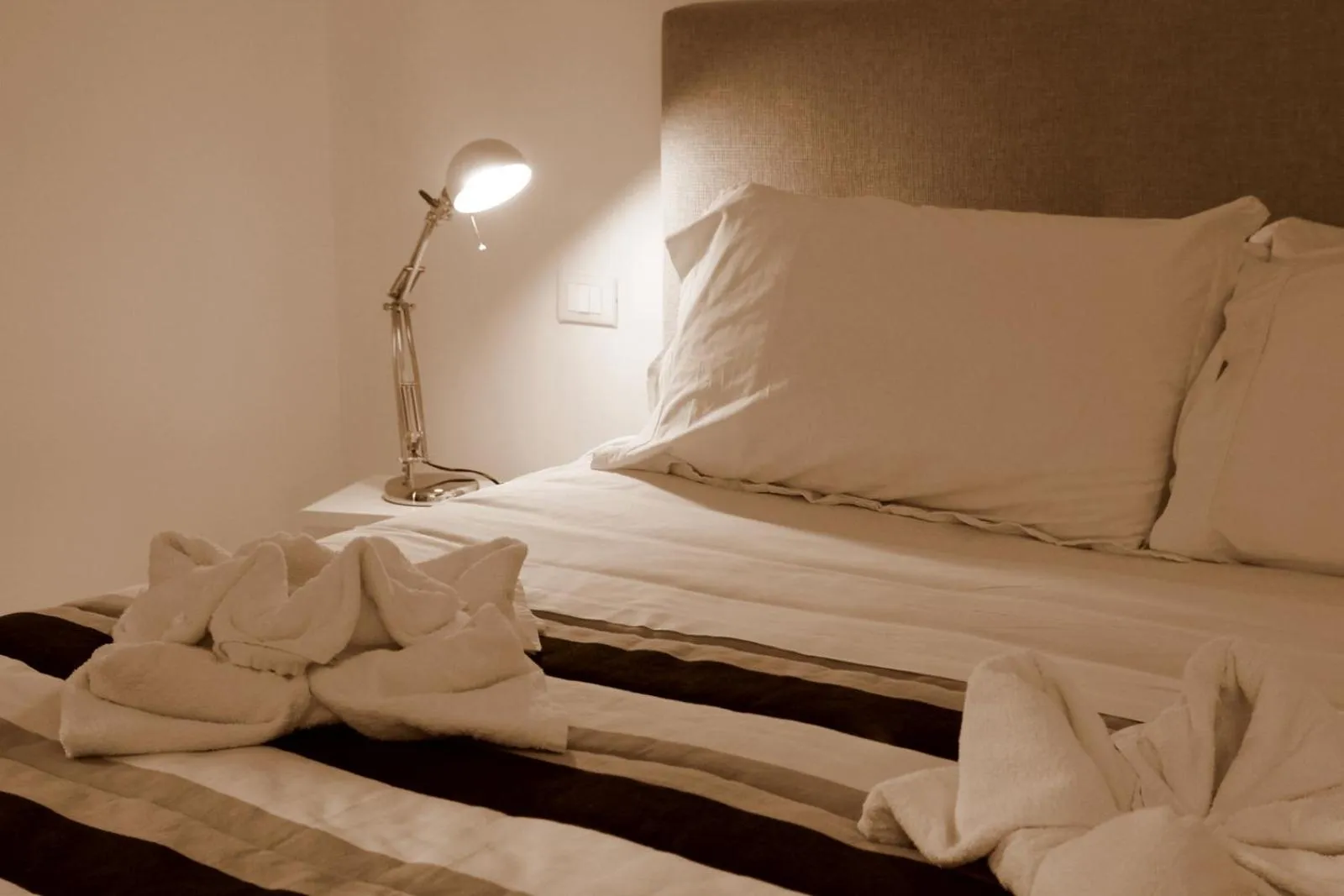 Bed in Aparthotel Masseria Villa Marchesi