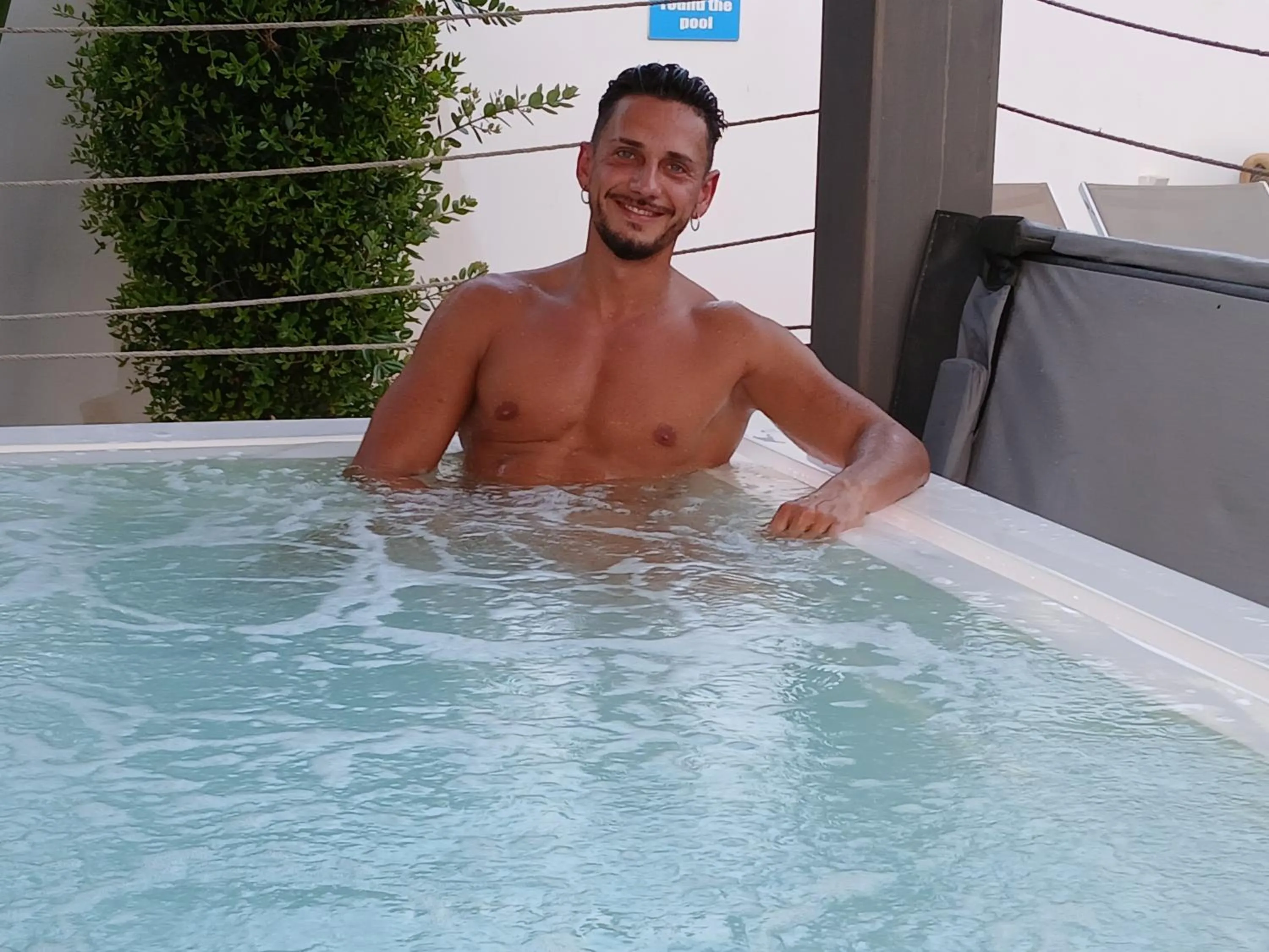 Hot Tub in Aparthotel Masseria Villa Marchesi